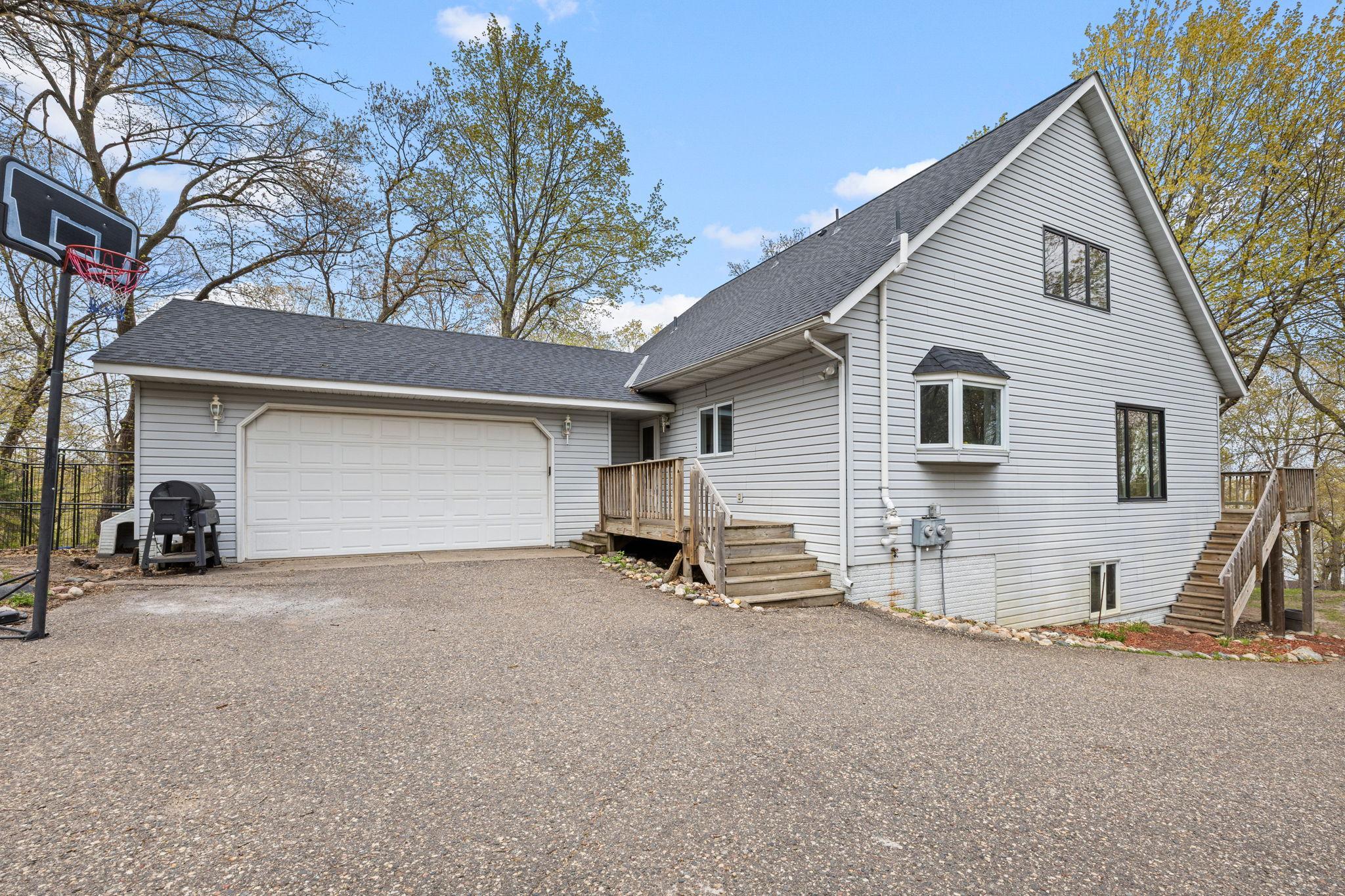 New roof, many new windows, flooring, paint, guest house septic, lights and more!
