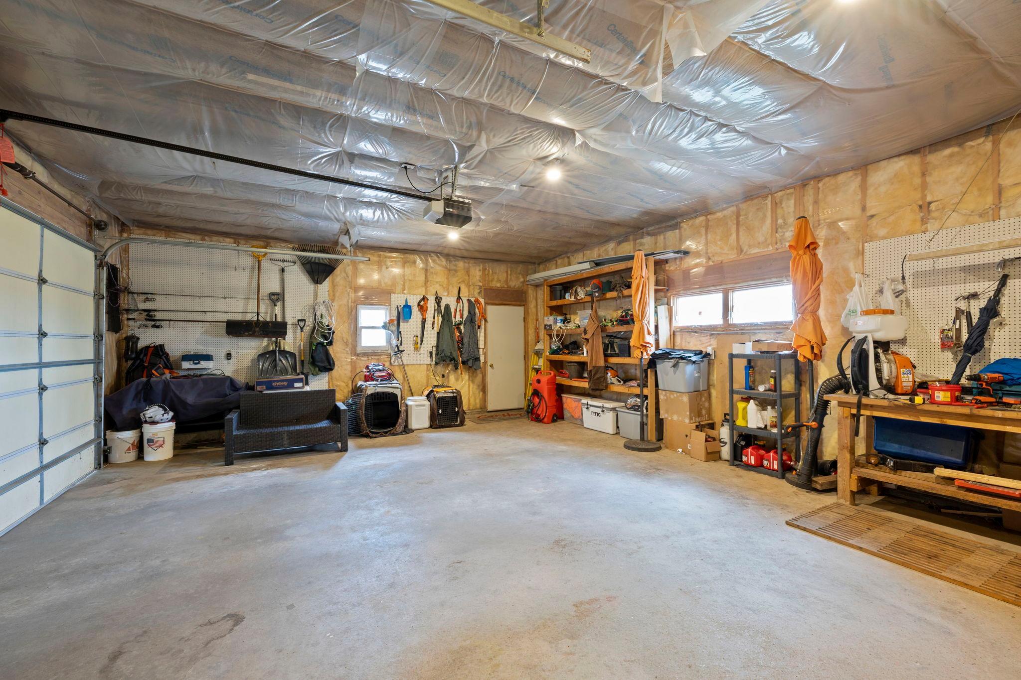 3 car garage below!