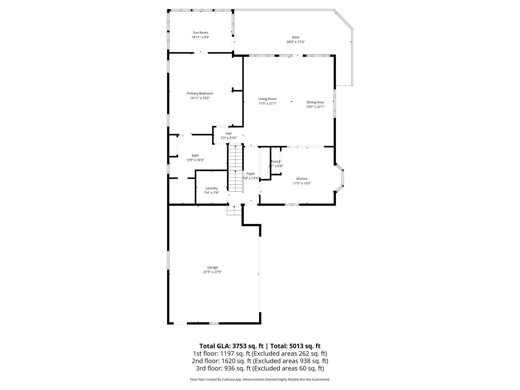 Main House Floor Plans