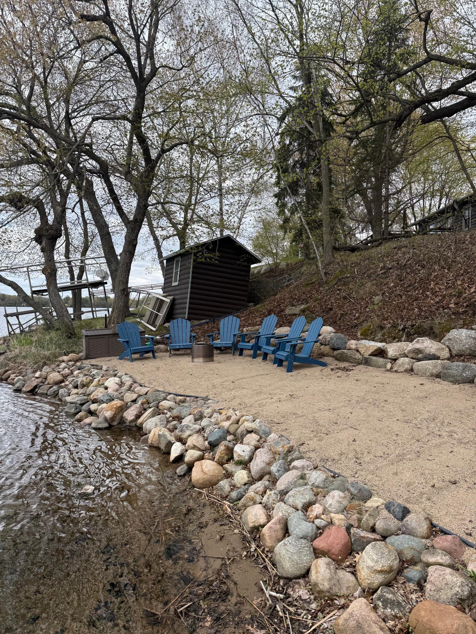 Fully restored beach area!