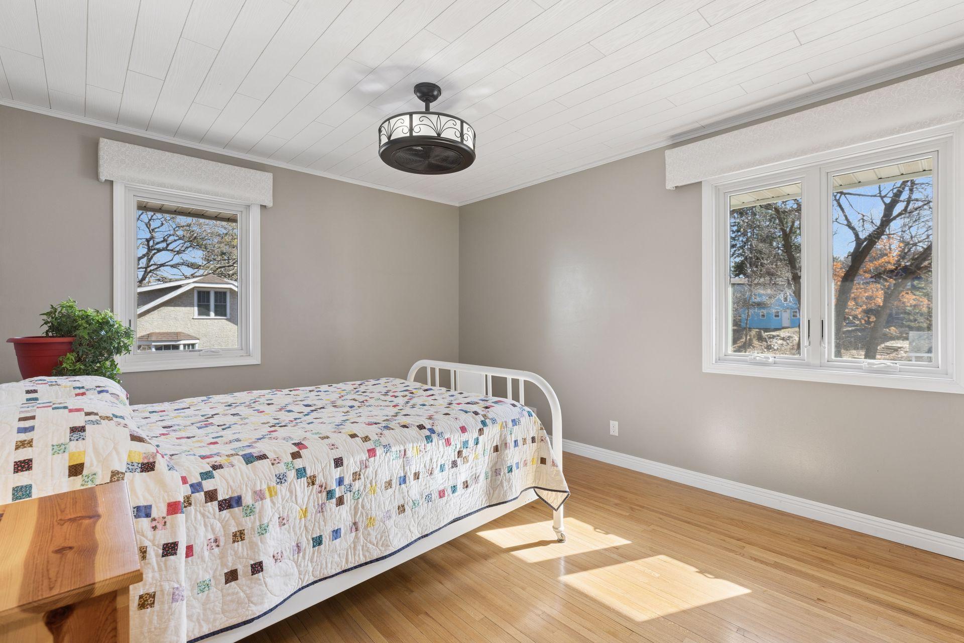 The entire home has been freshly painted.