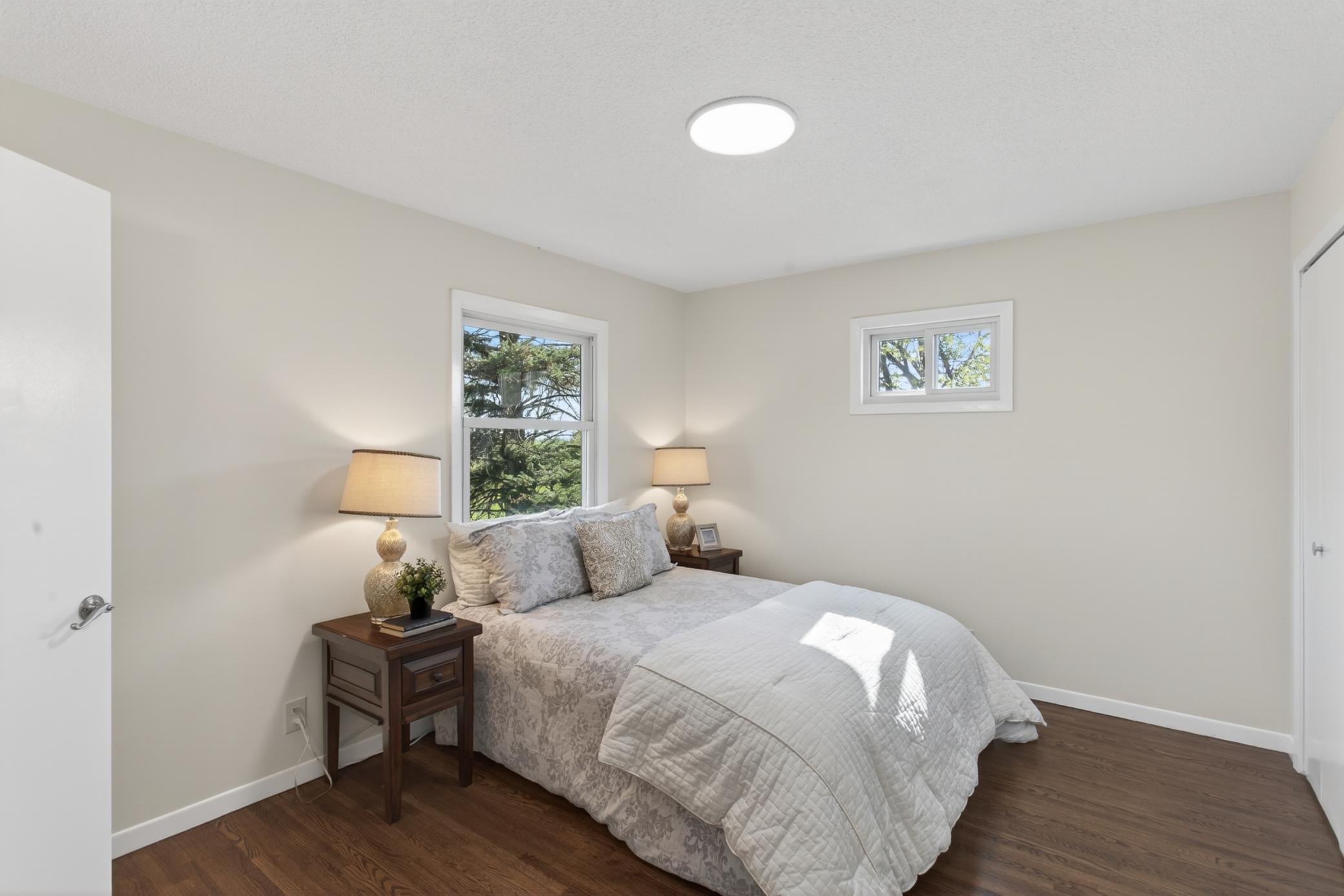 Upper level: bedroom 1