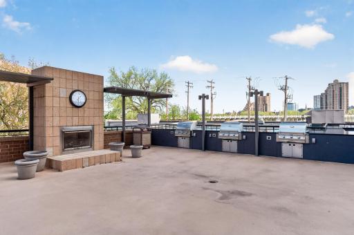 Host your next summer grill out on the outdoor patio