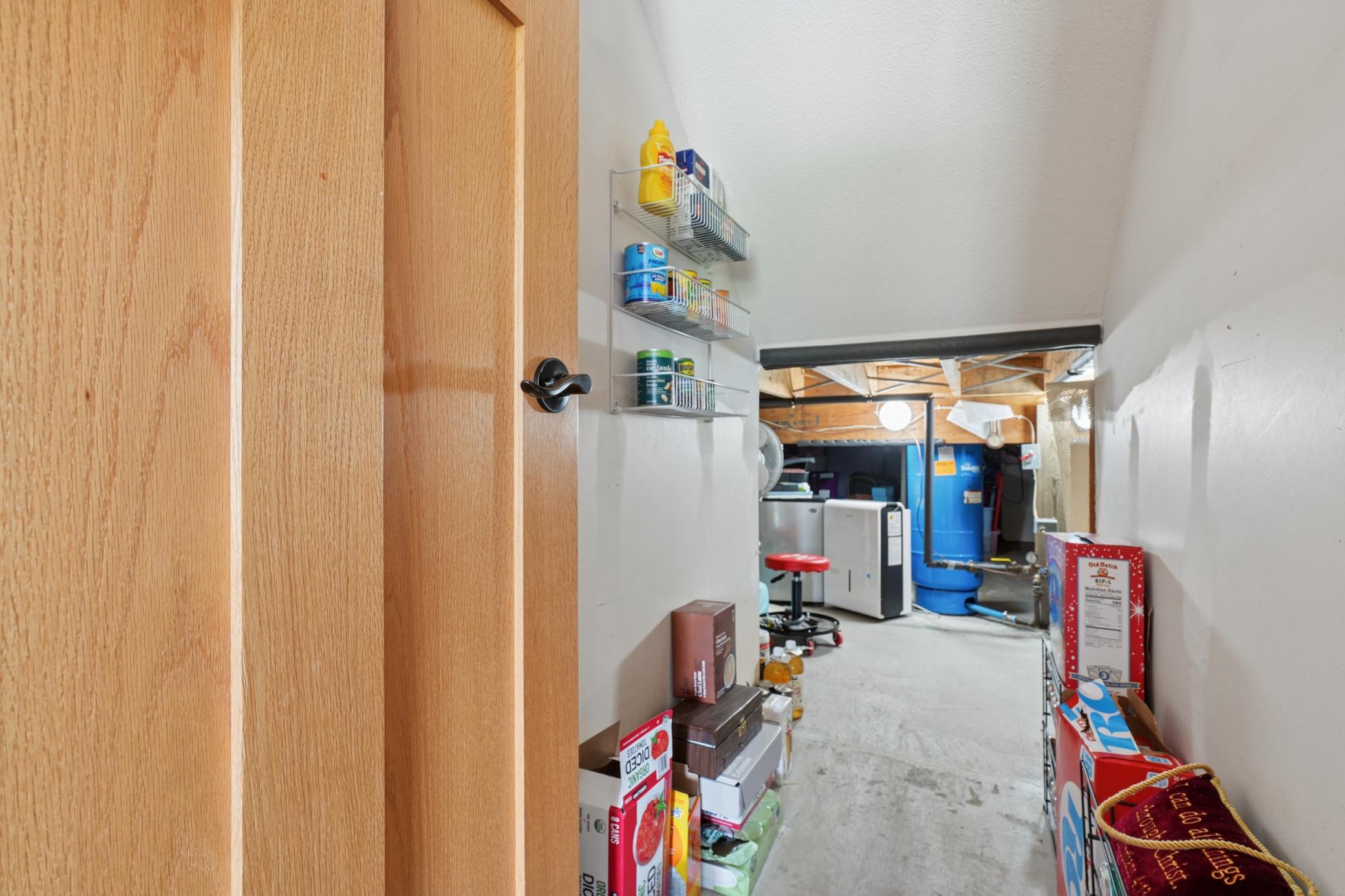 Peeking into the crawl space