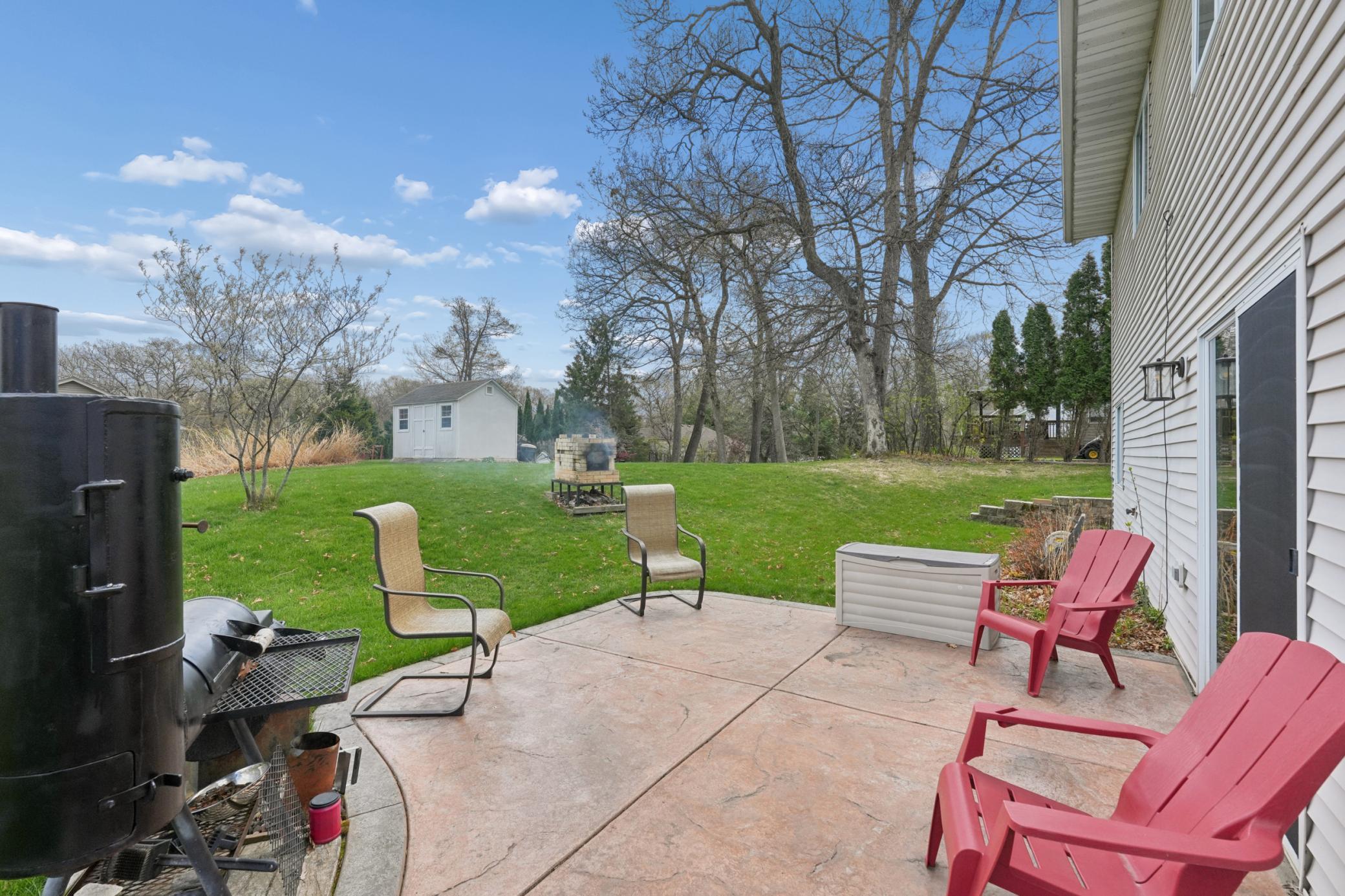 So many opportunities to enjoy the outdoor space.