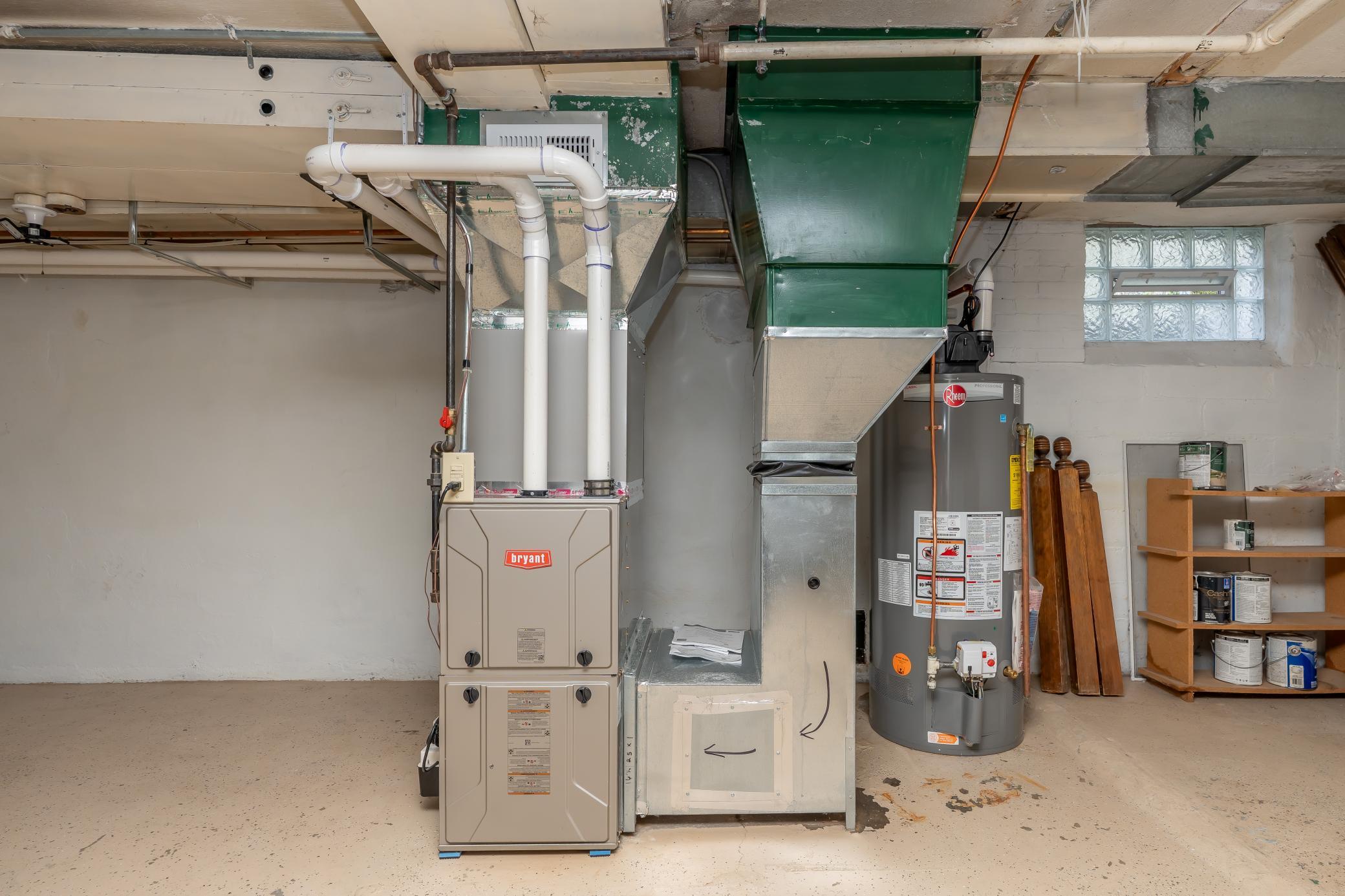 New Furnace & Water Heater
