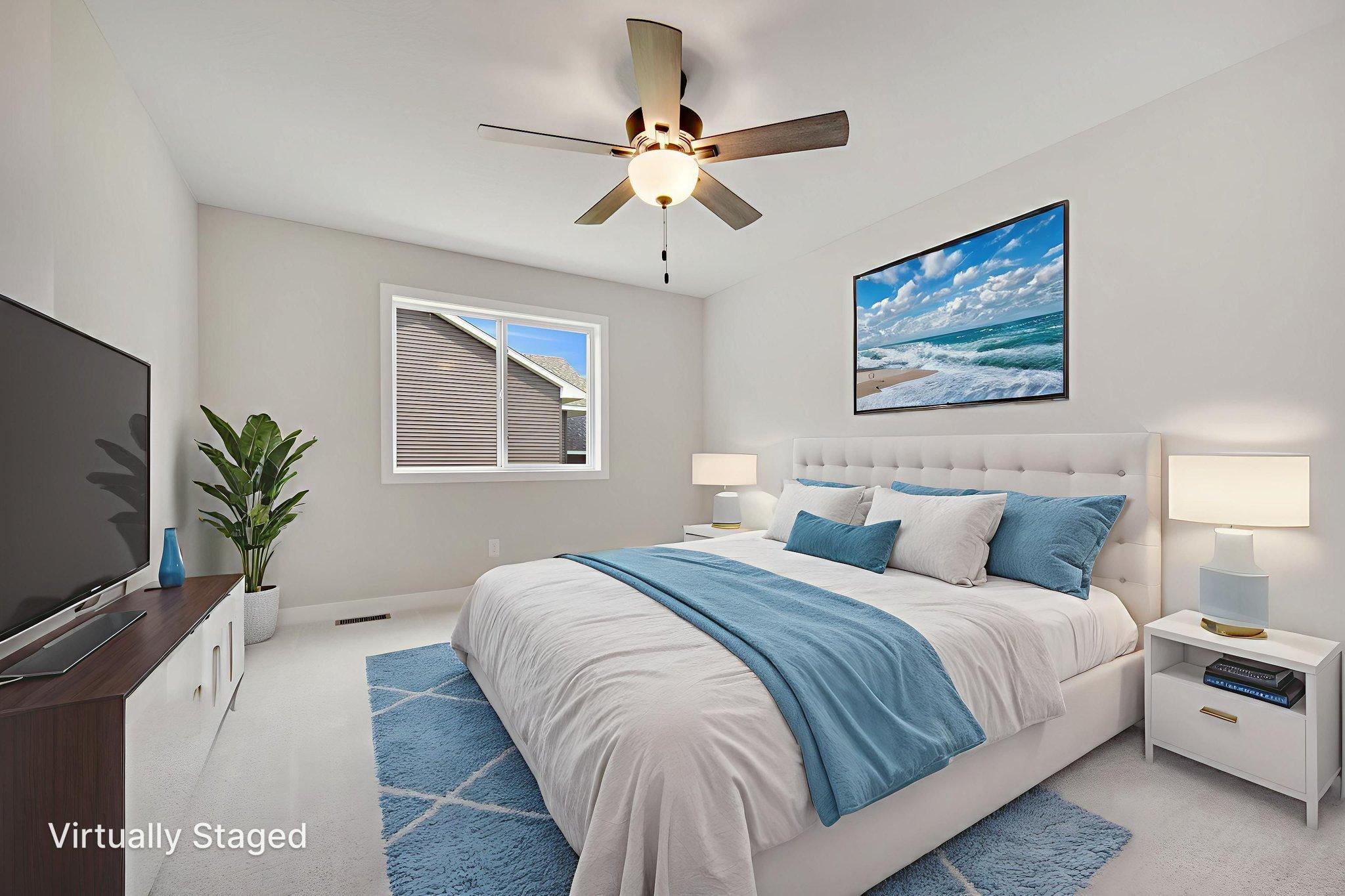 AI Generated Furnishings Master Bedroom