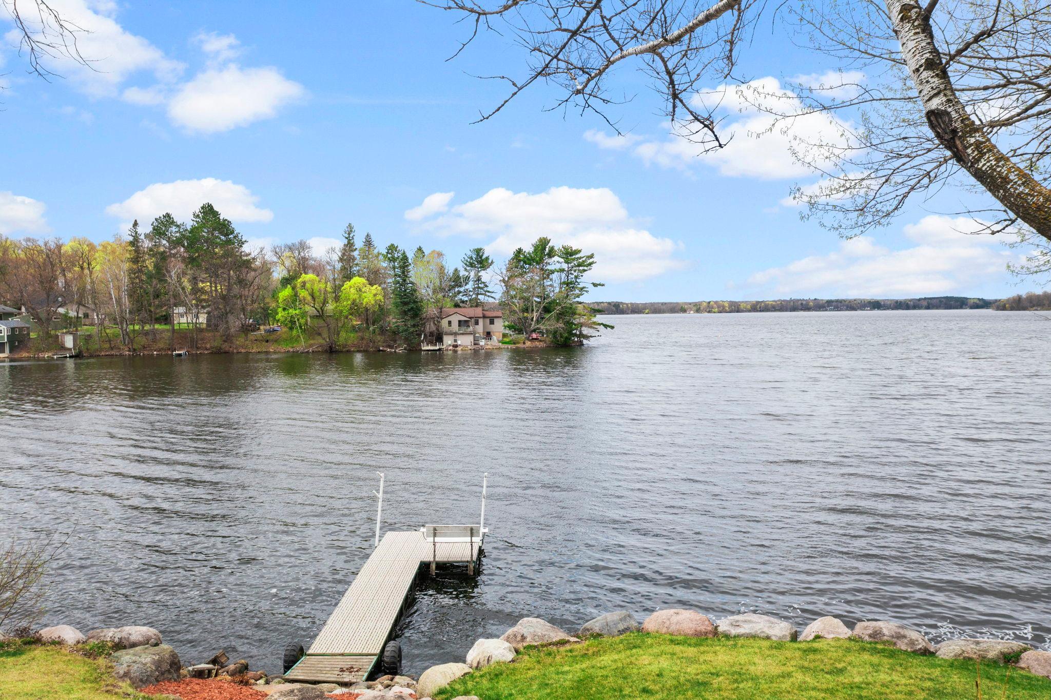 Relax or Fish off your dock, take in the evening sunsets,