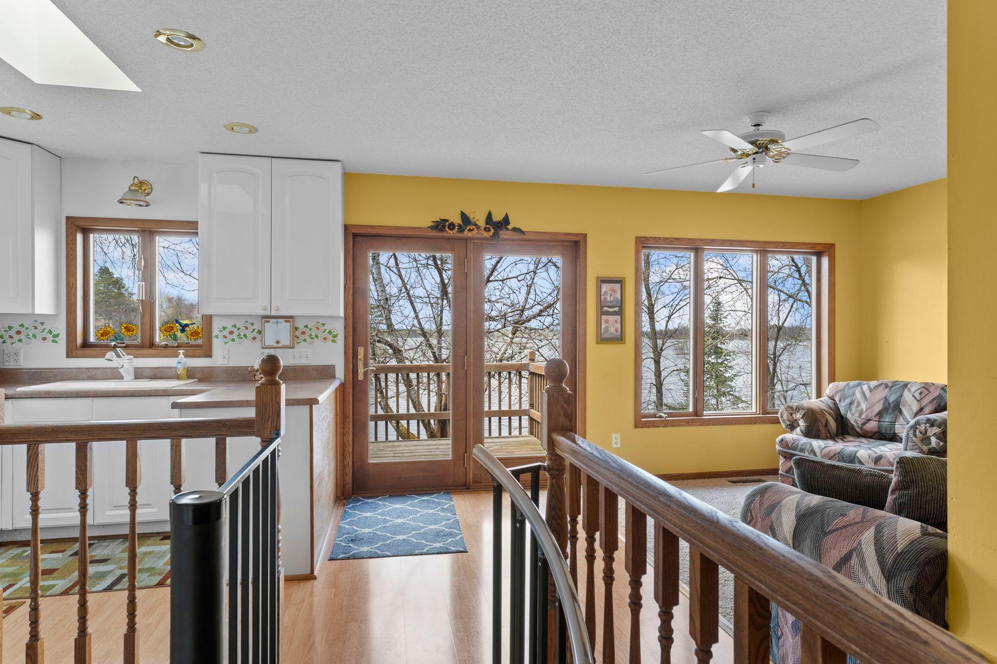 Lots of windows for panoramic views