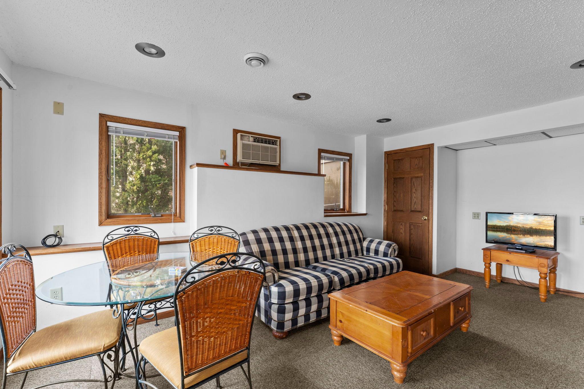 Great space for guests or entertaining.