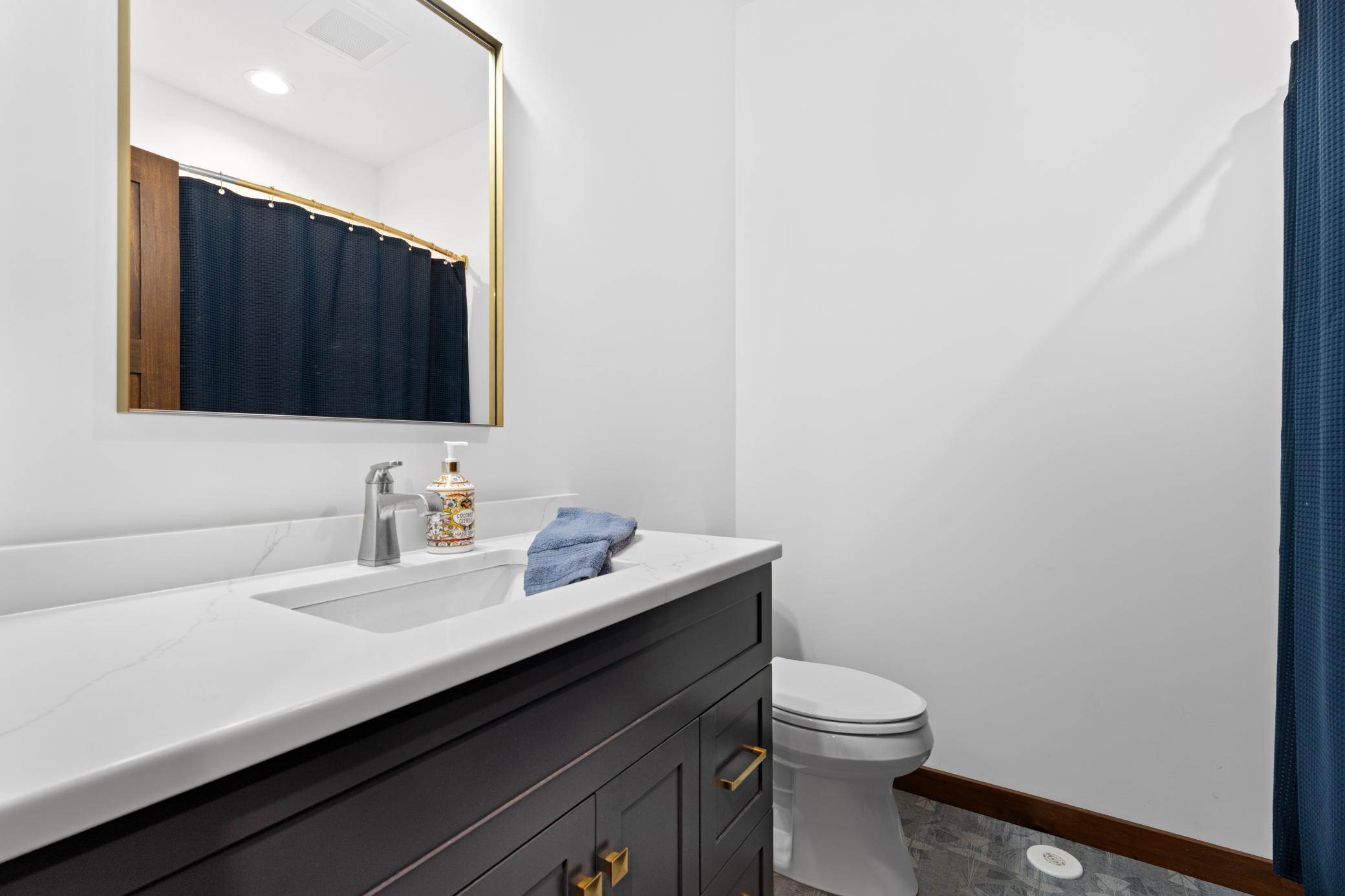 Second level full bathroom