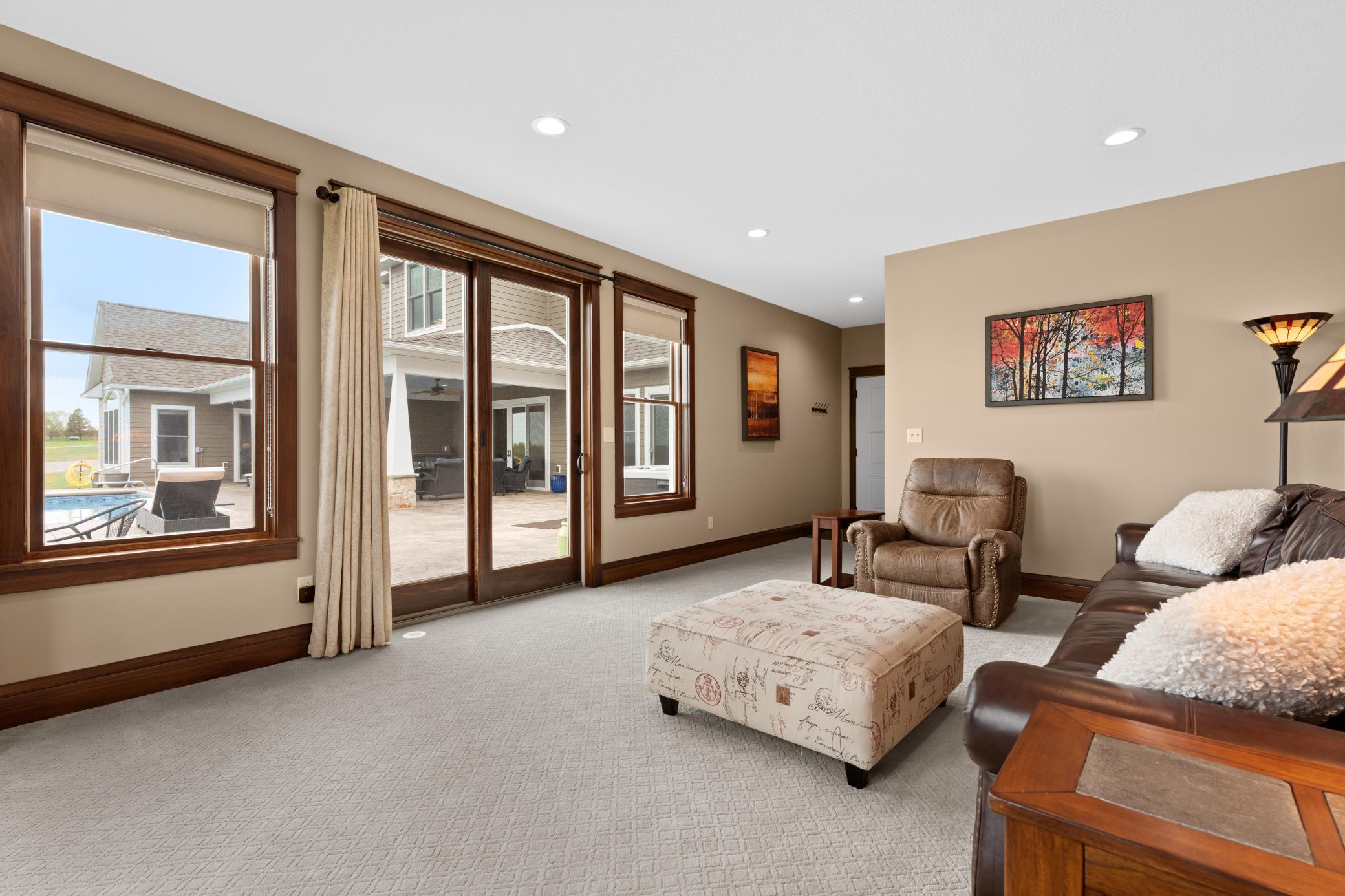 Guest apartment, located off the garage