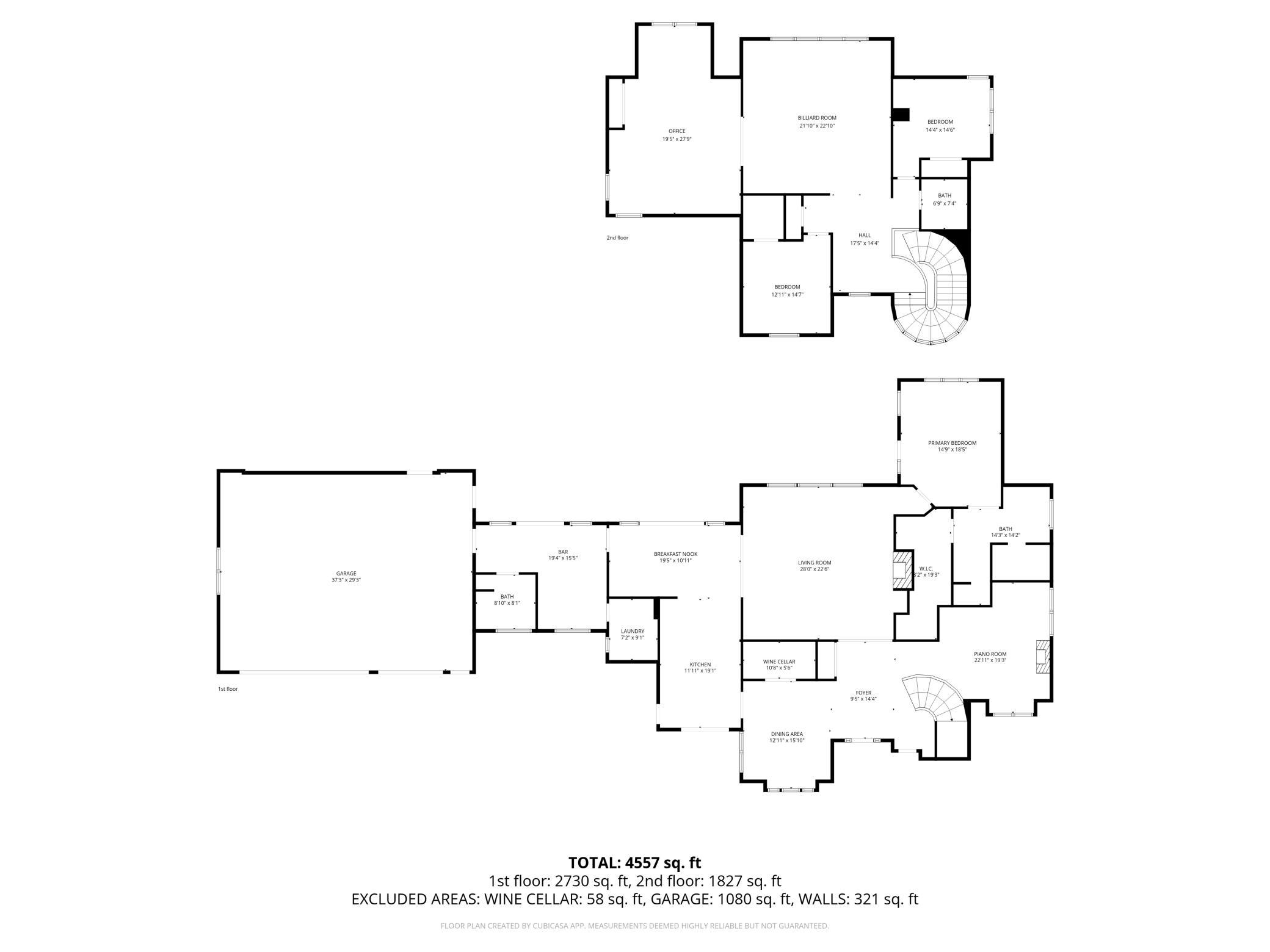 All floor plans (sans guest quarters)