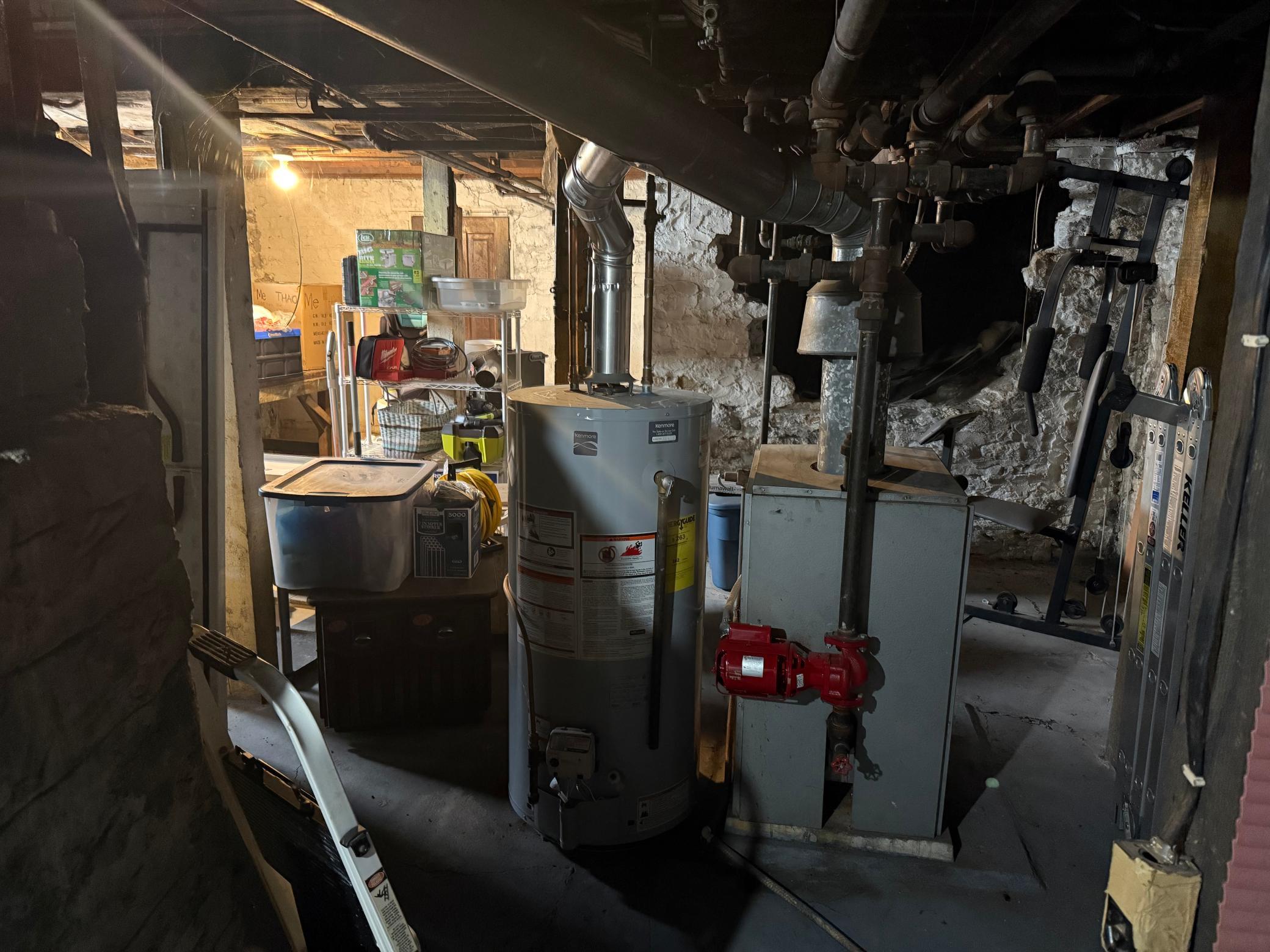 basement and heating systems