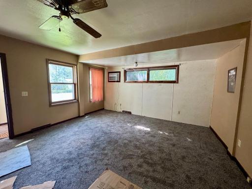 Main floor living room, New Air conditioner