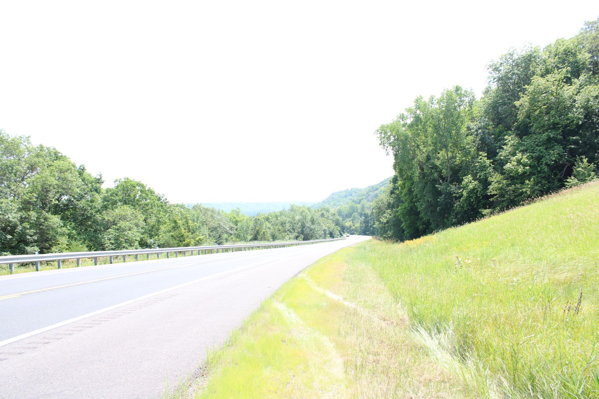 View to South on Hwy 95, Wooded Property on the Right