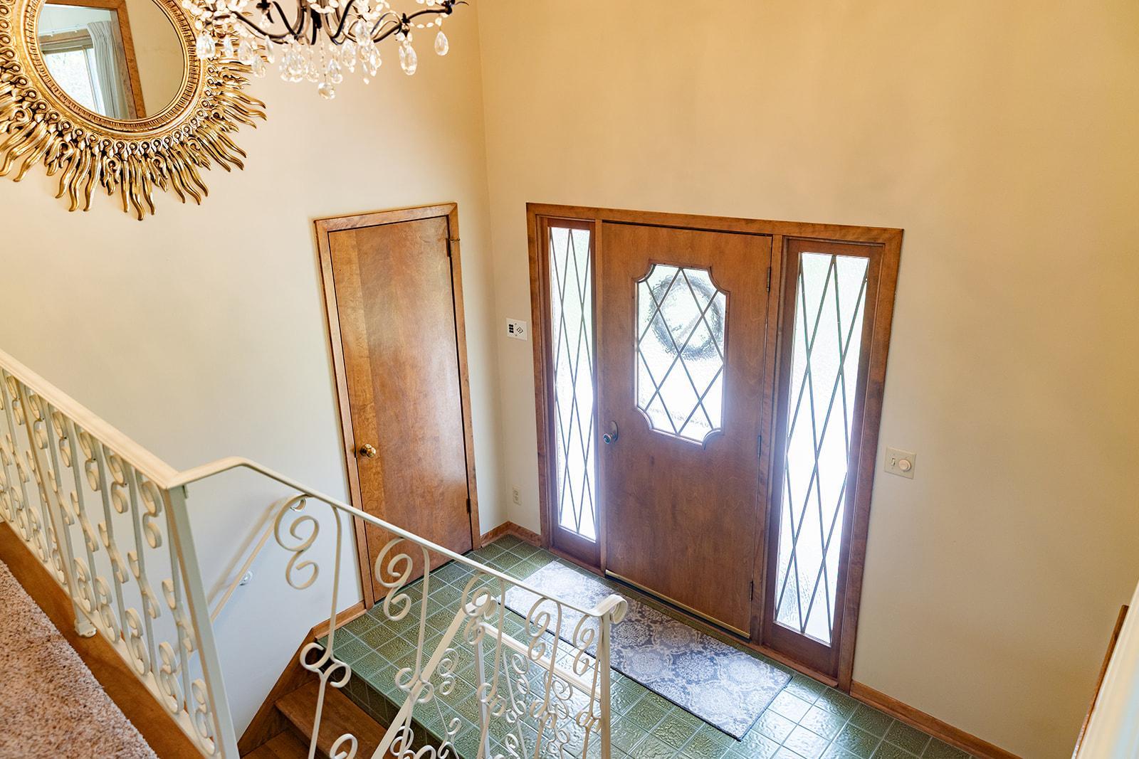 Open Main Entry with coat closet