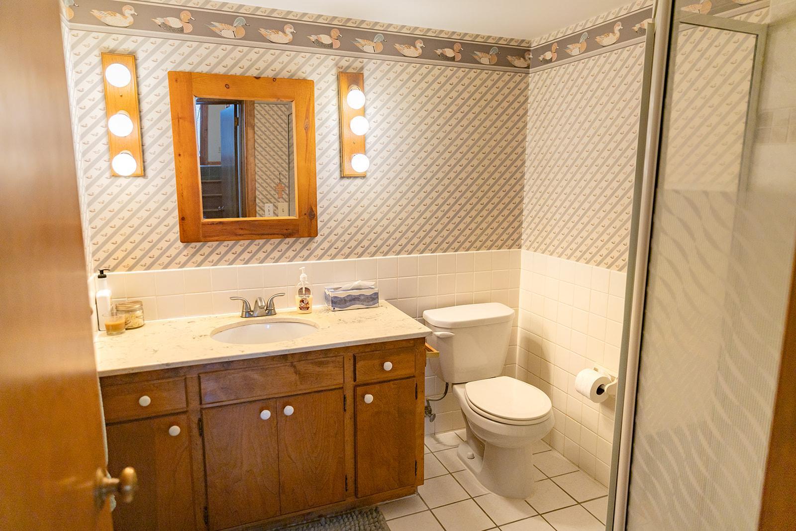 Lower-level 3/4 Bath
