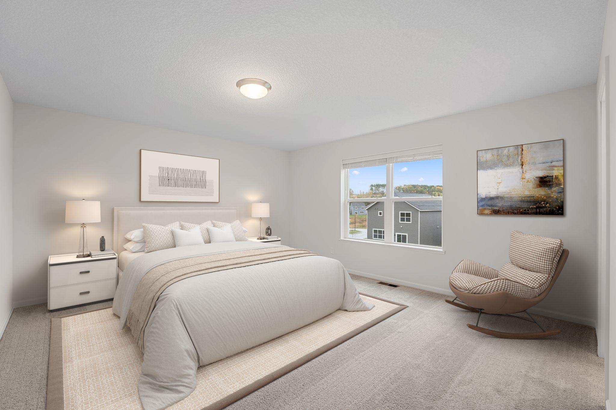 Owner's Suite (Photo of similar home - Colors and selections will vary)