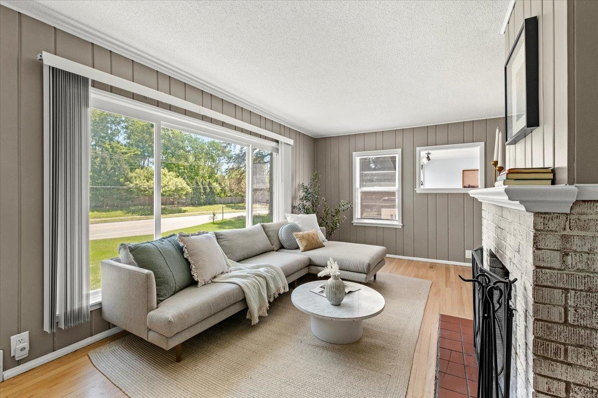 Beautiful, original refinished hardwood floors throughout