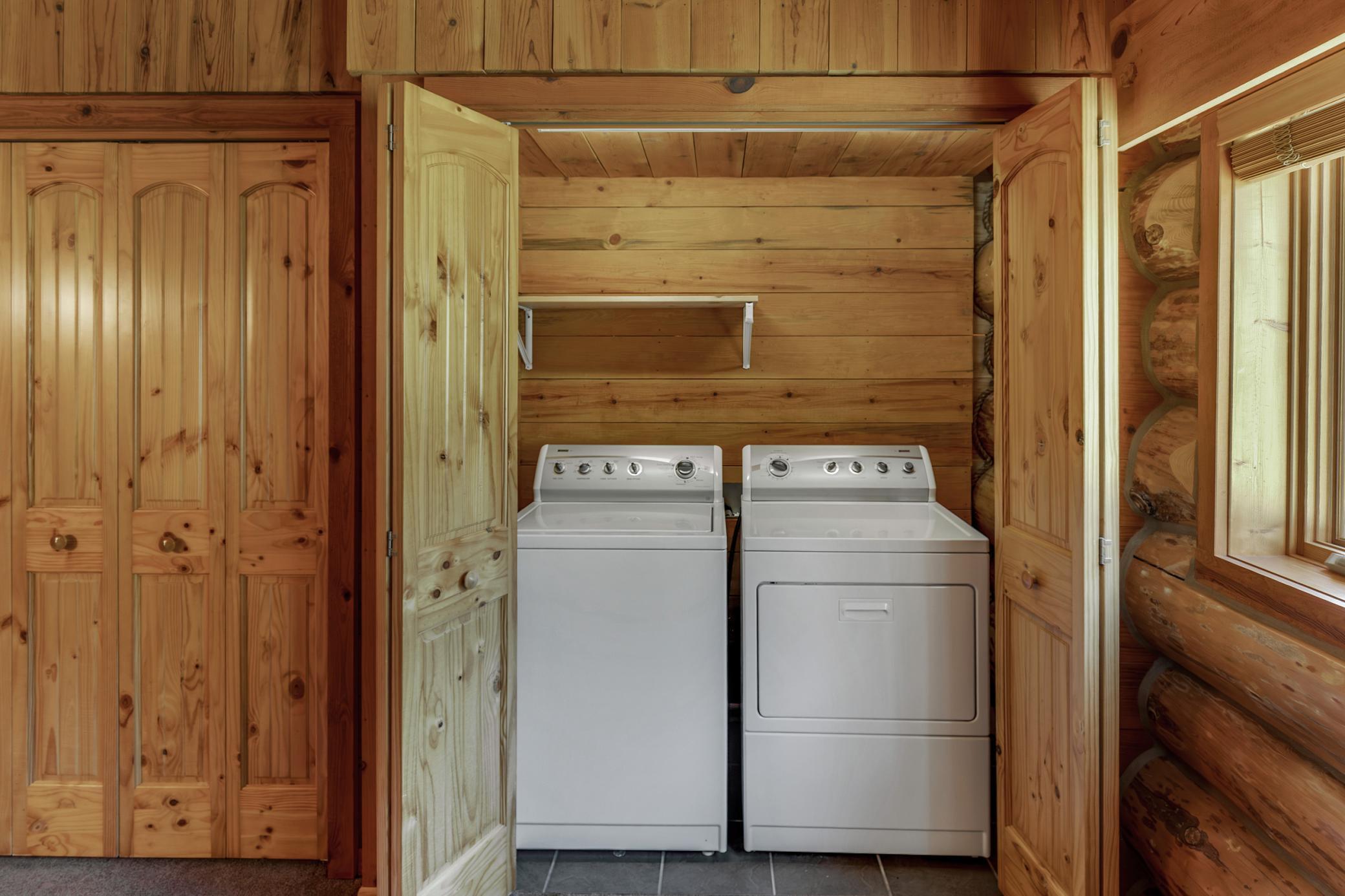 Main Floor Laundry (in bedroom)