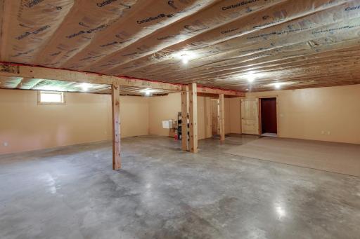 Lower level - 2 options for egress opportunities.