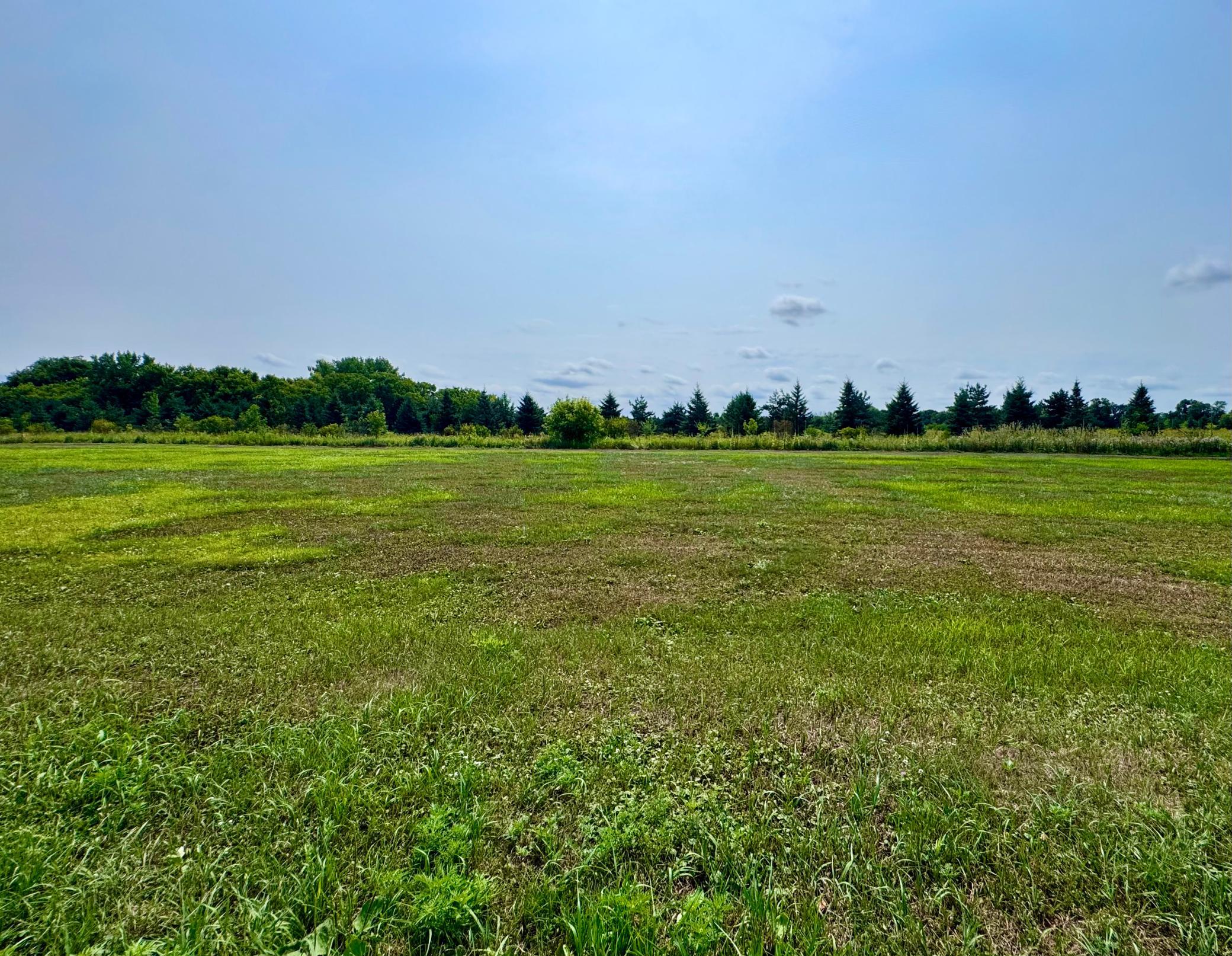 Summer view of lot 6 from the road.