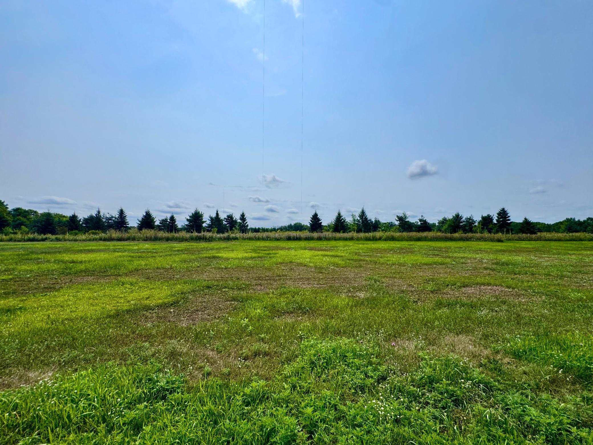 Summer view of lot 7 from Grand Lake road