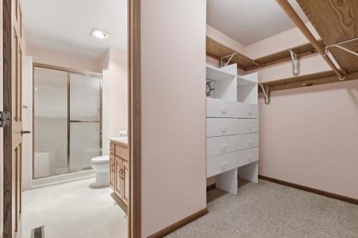 Primary walk-in closet