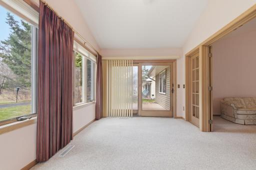 Door to the patio