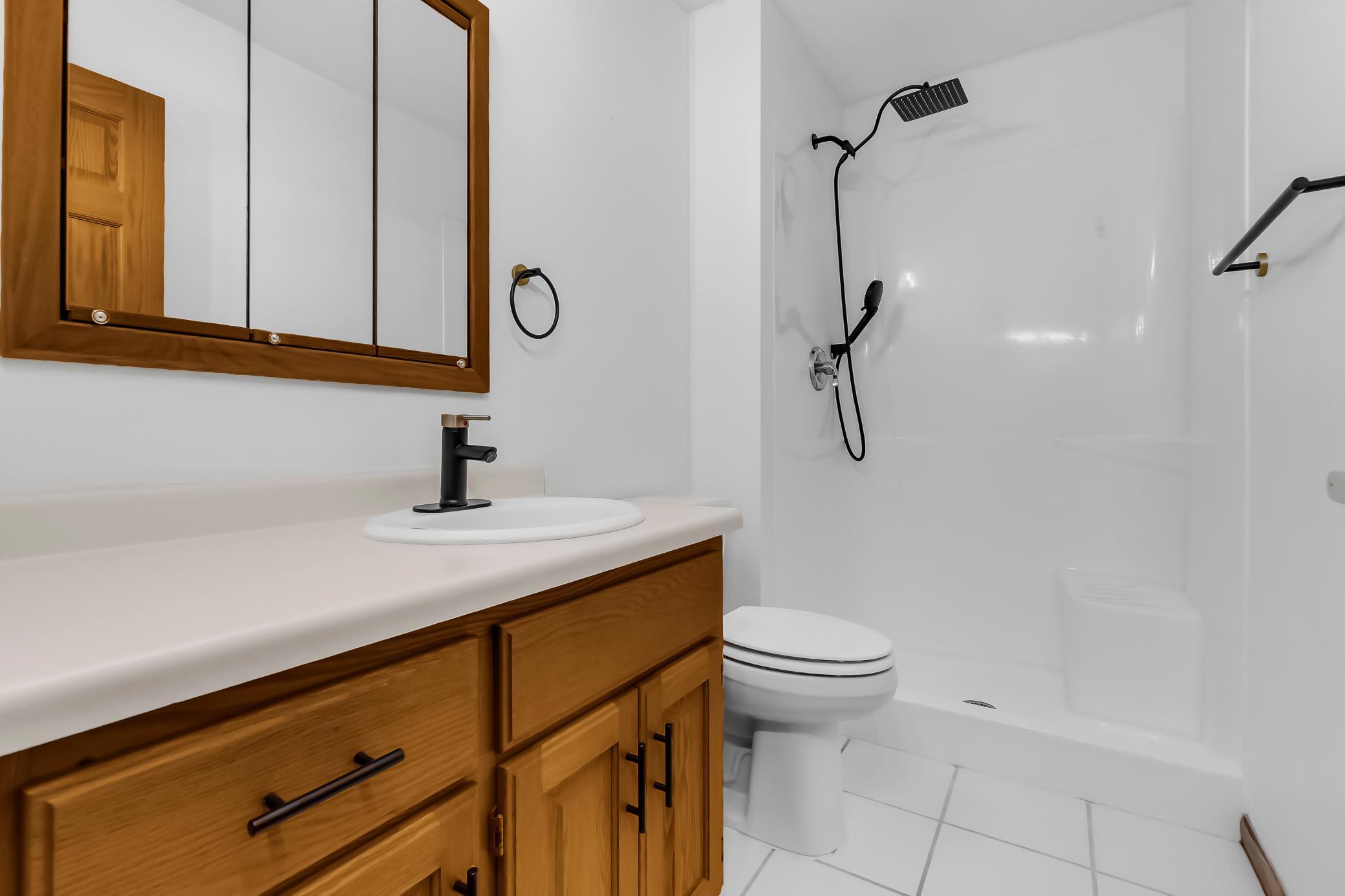 Bathroom in main level bedroom