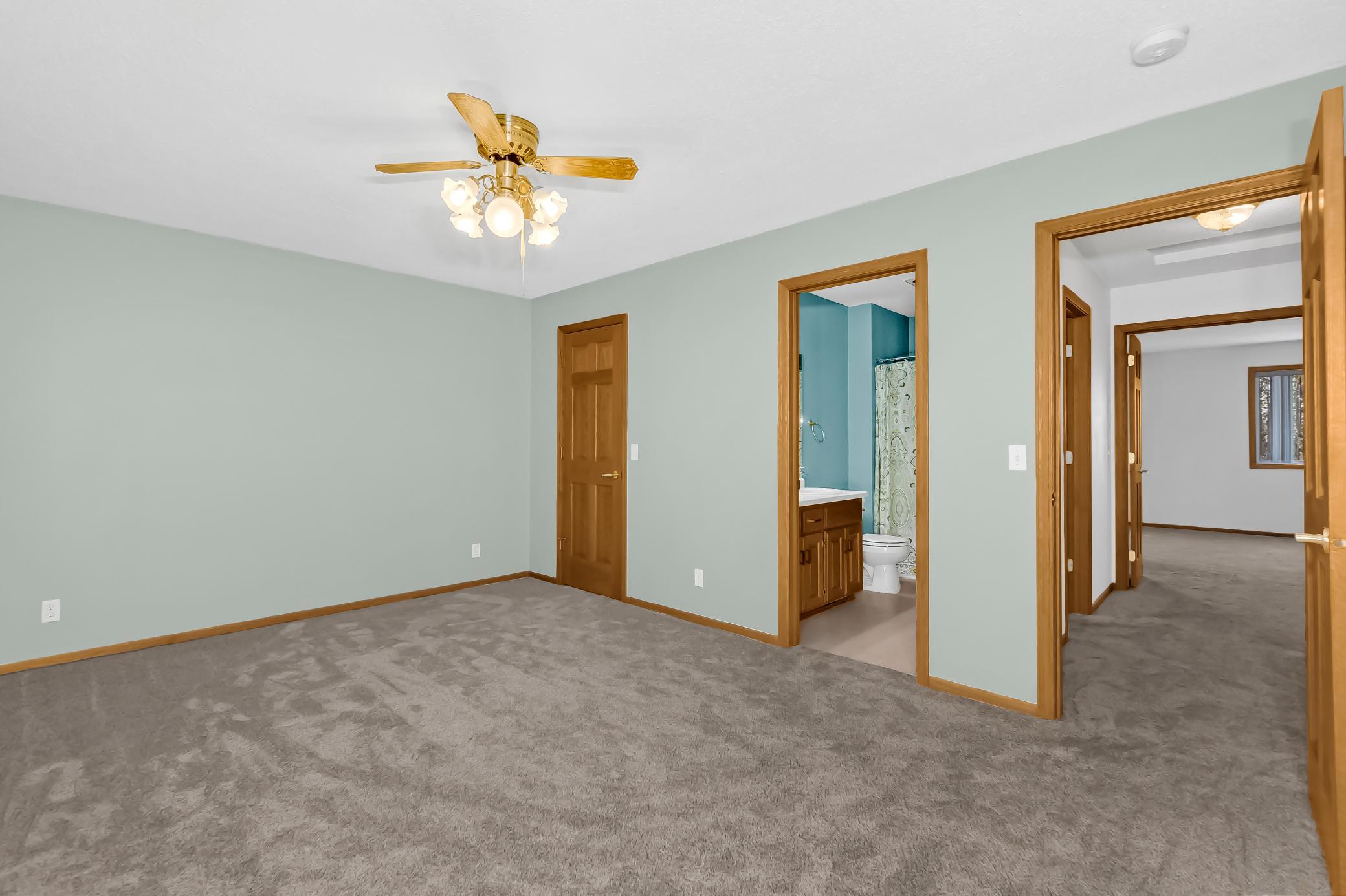 Bathroom entry to upstairs bedroom