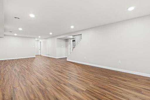 Huge lower level family room