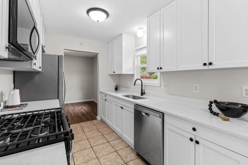 New stainless appliances