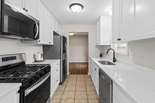 New cabinets
