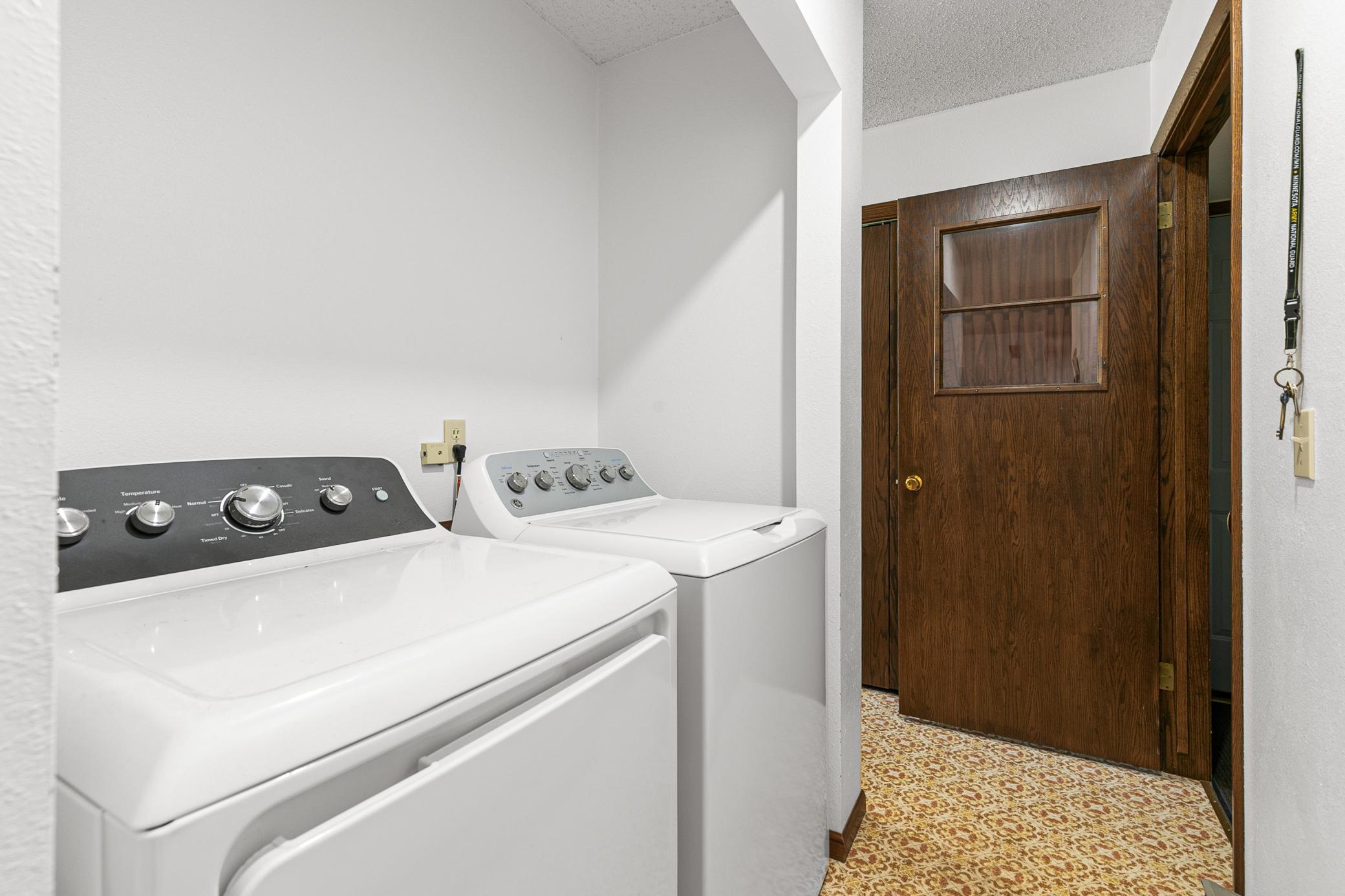 Main floor laundry
