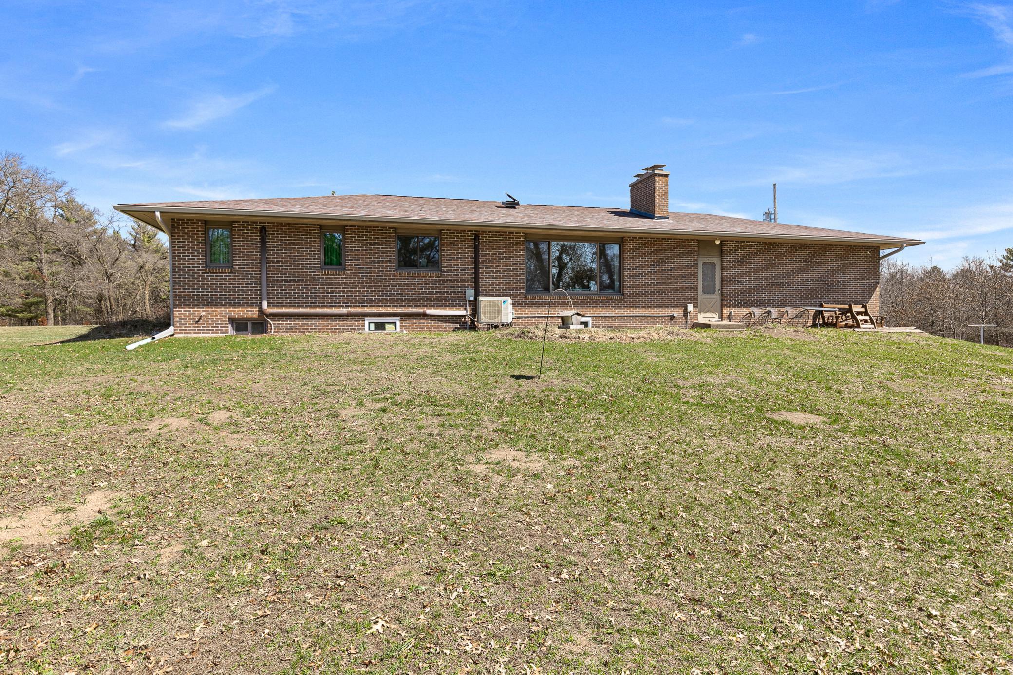 Rear of home