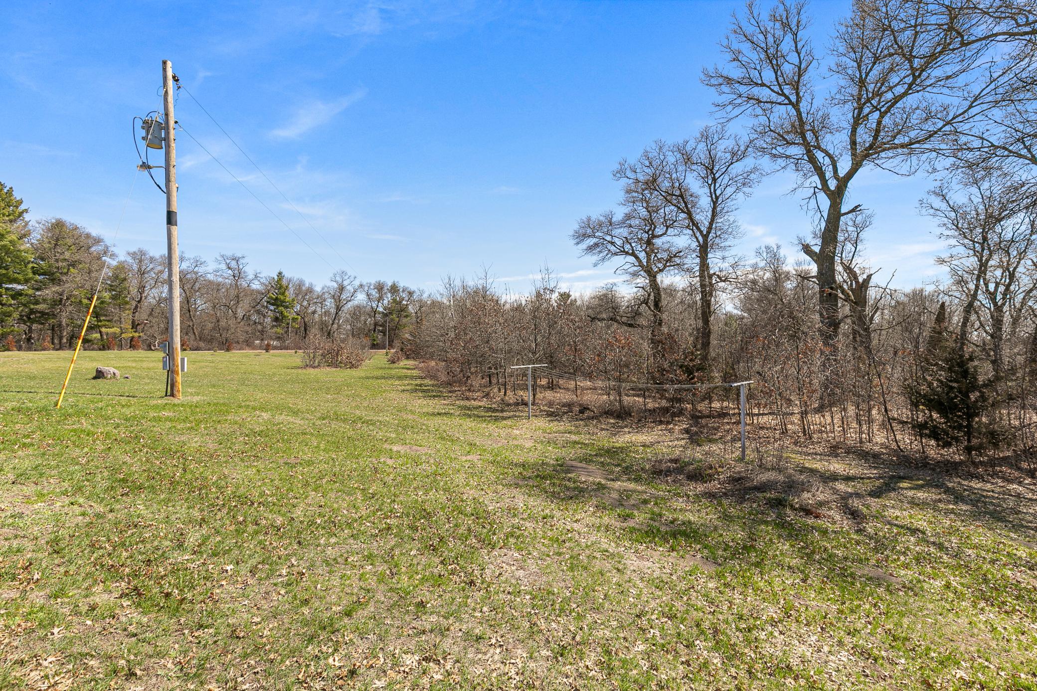 South side yard