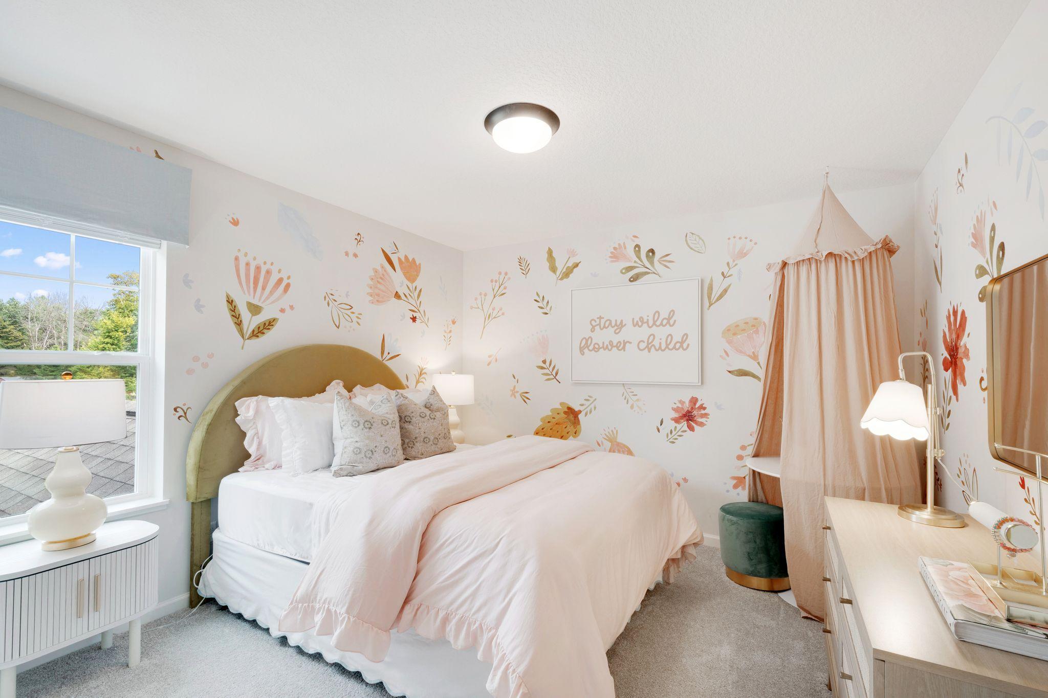 Third Bedroom (Photo of similar home - Colors and selections will vary)