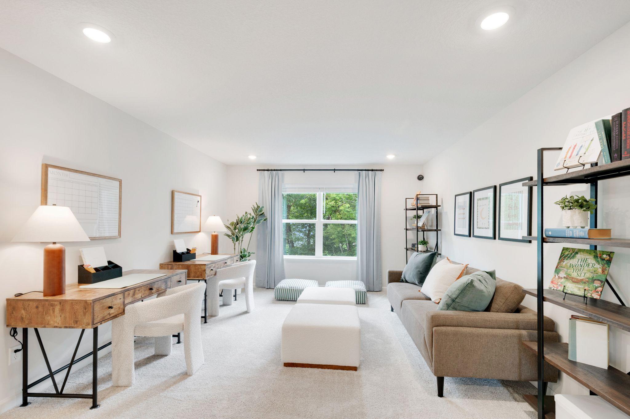 Loft (Photo of similar home - Colors and selections will vary)