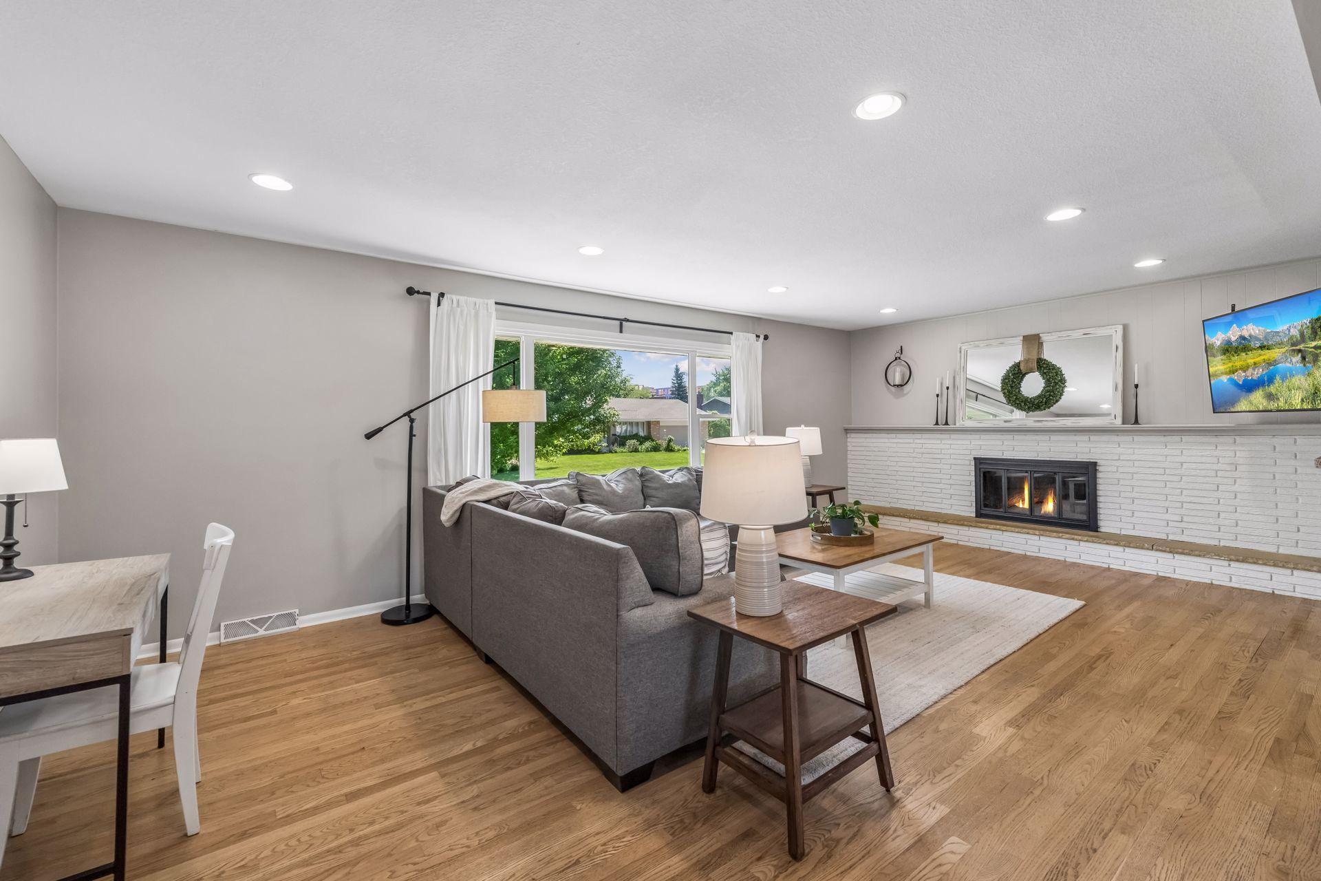 Original hardwood floors throughout