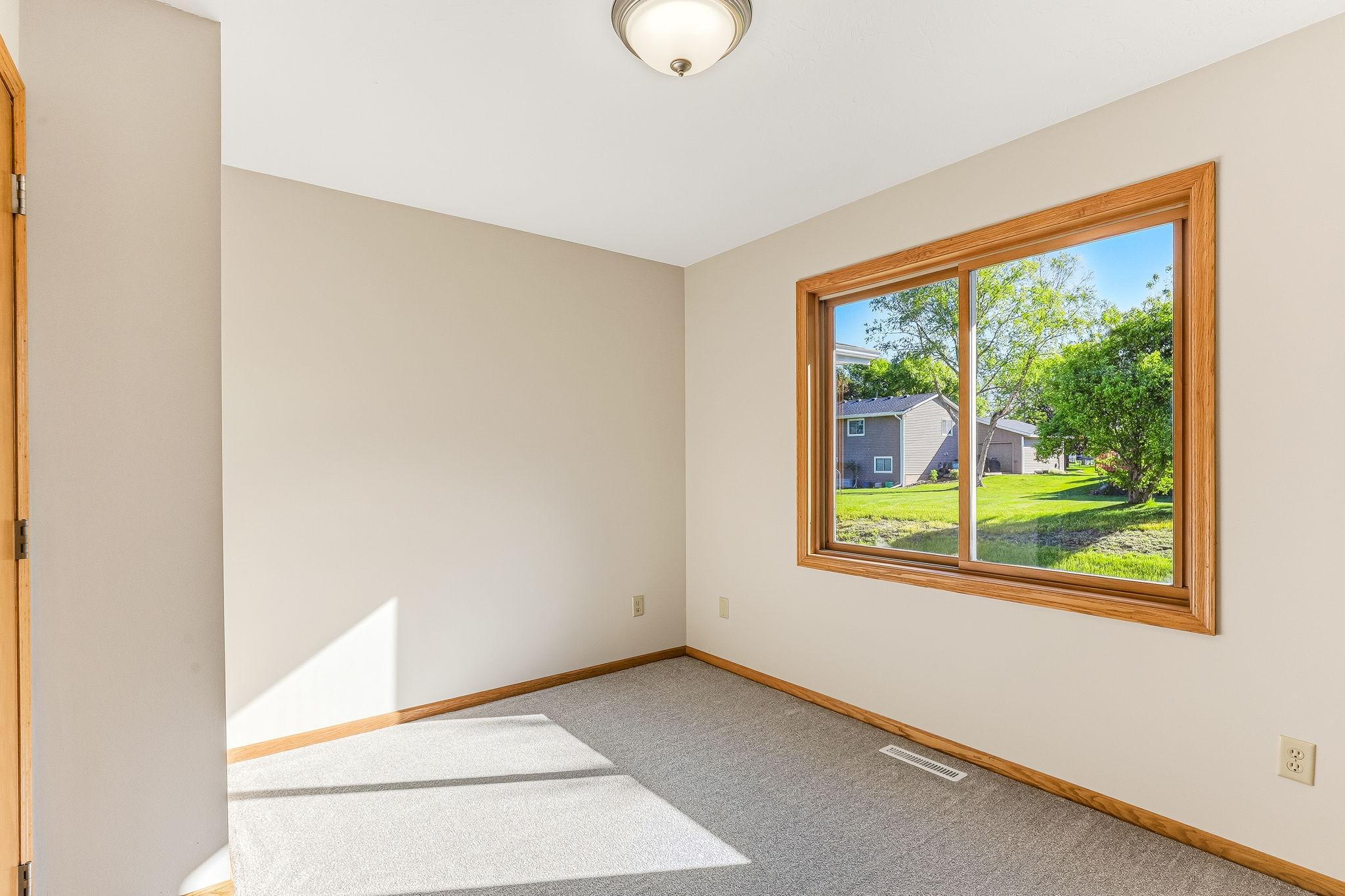 Second bedroom on the upper level