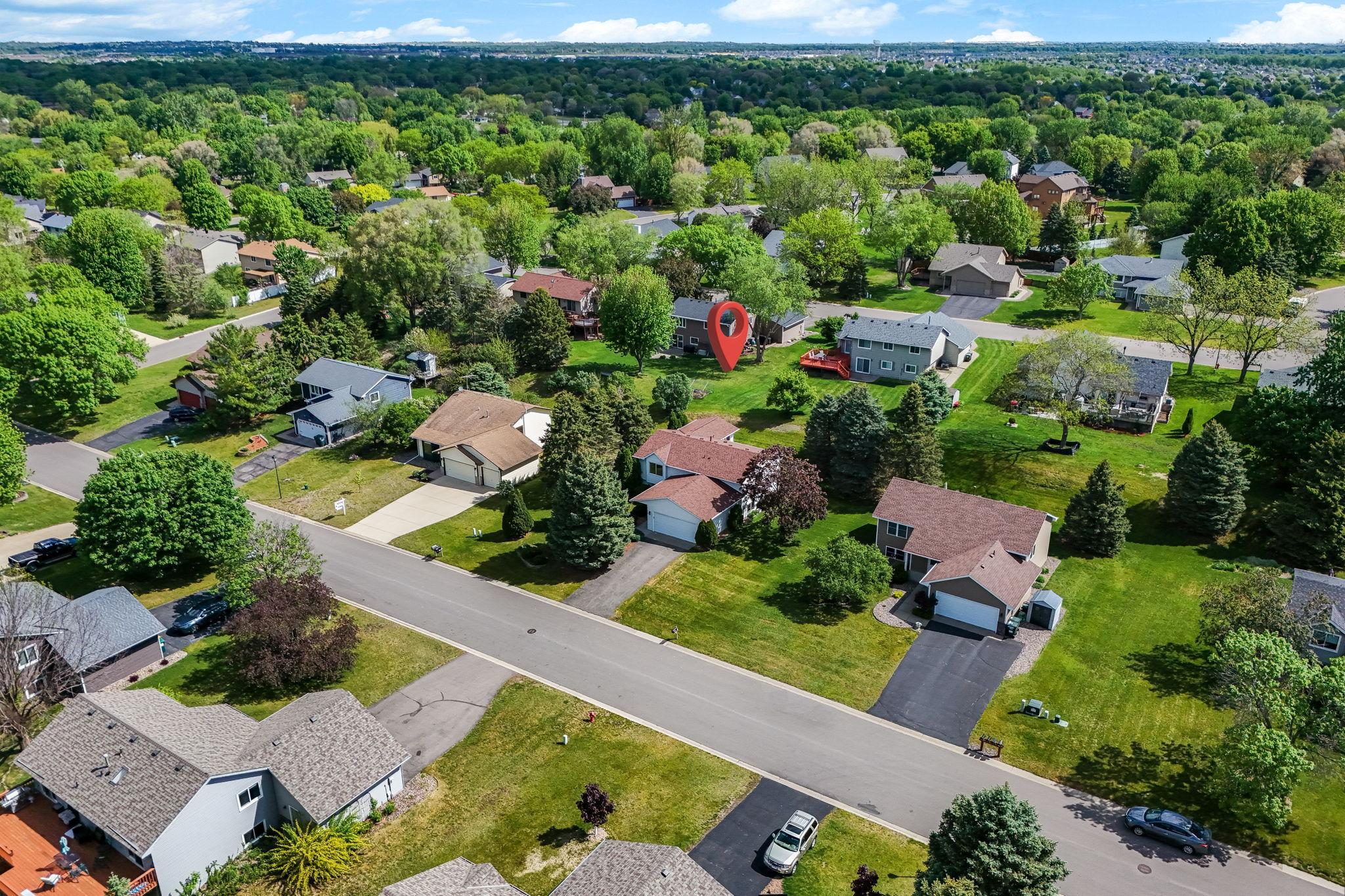 The home sits in a well-established area that combines convenience with a quiet, comfortable atmosphere.