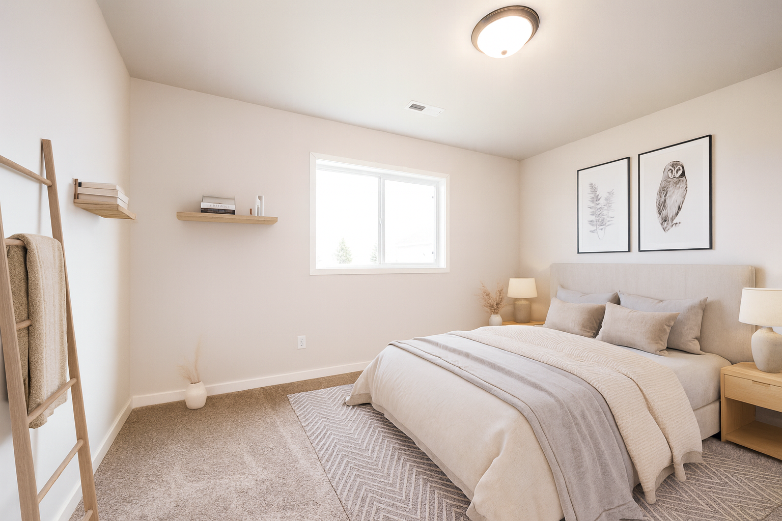 Virtually Staged Bedroom 2
