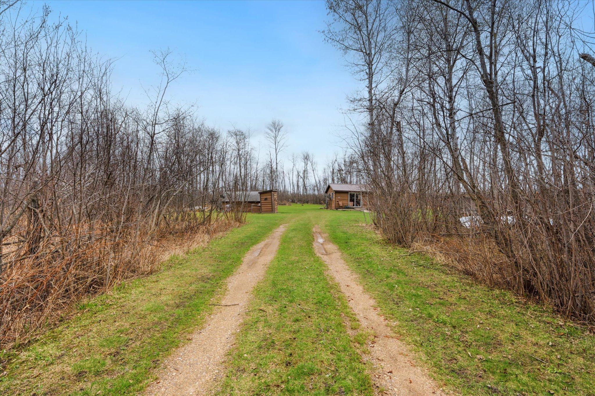 Driveway into property