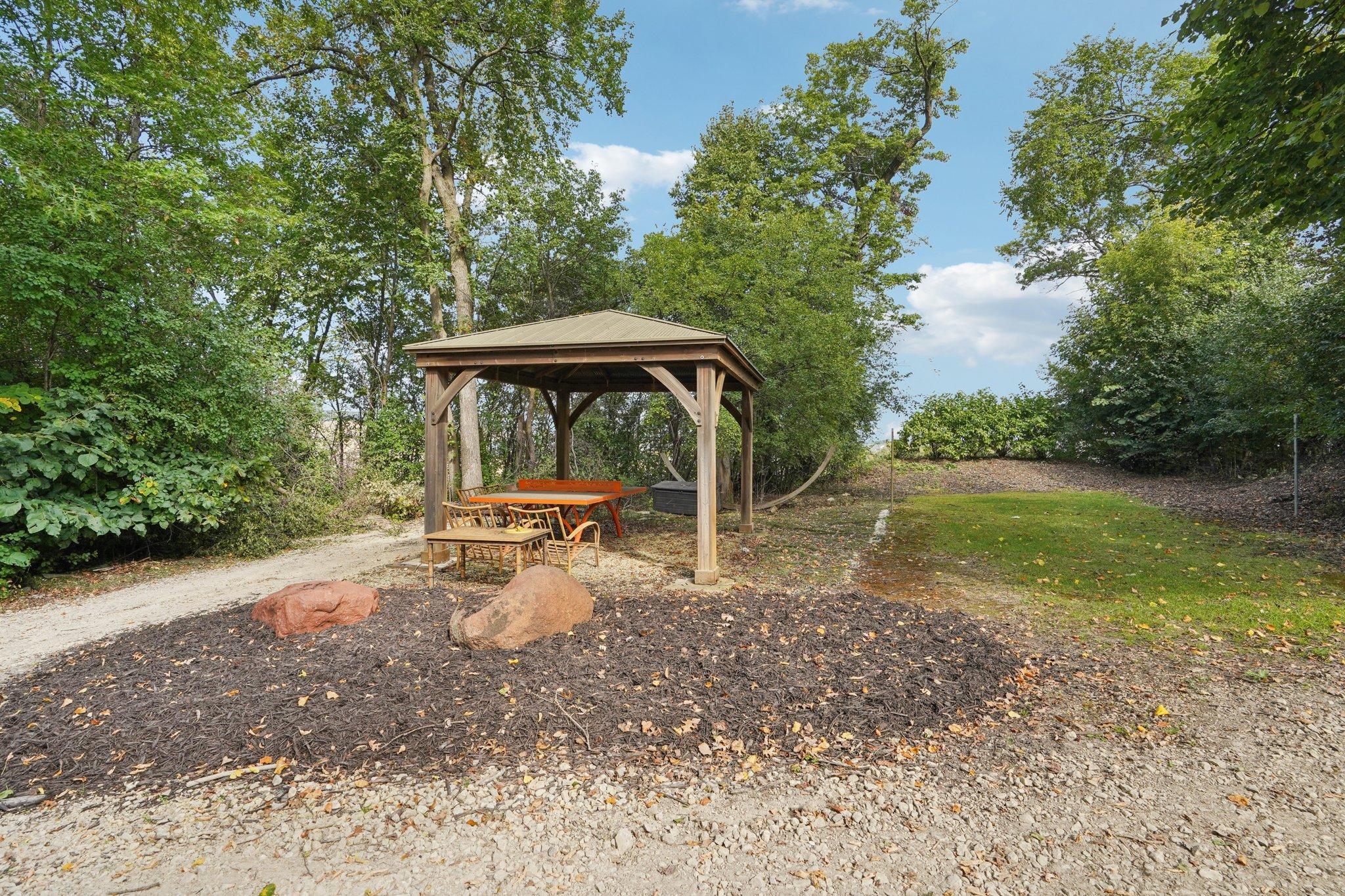 2nd gazebo located on the property.