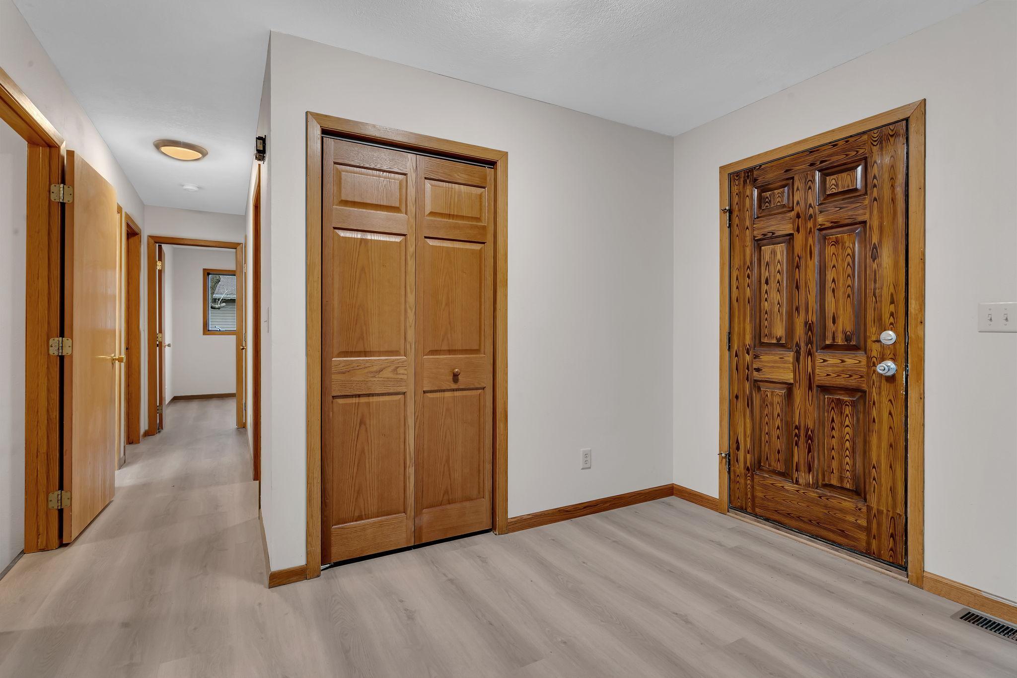 Coat closet!