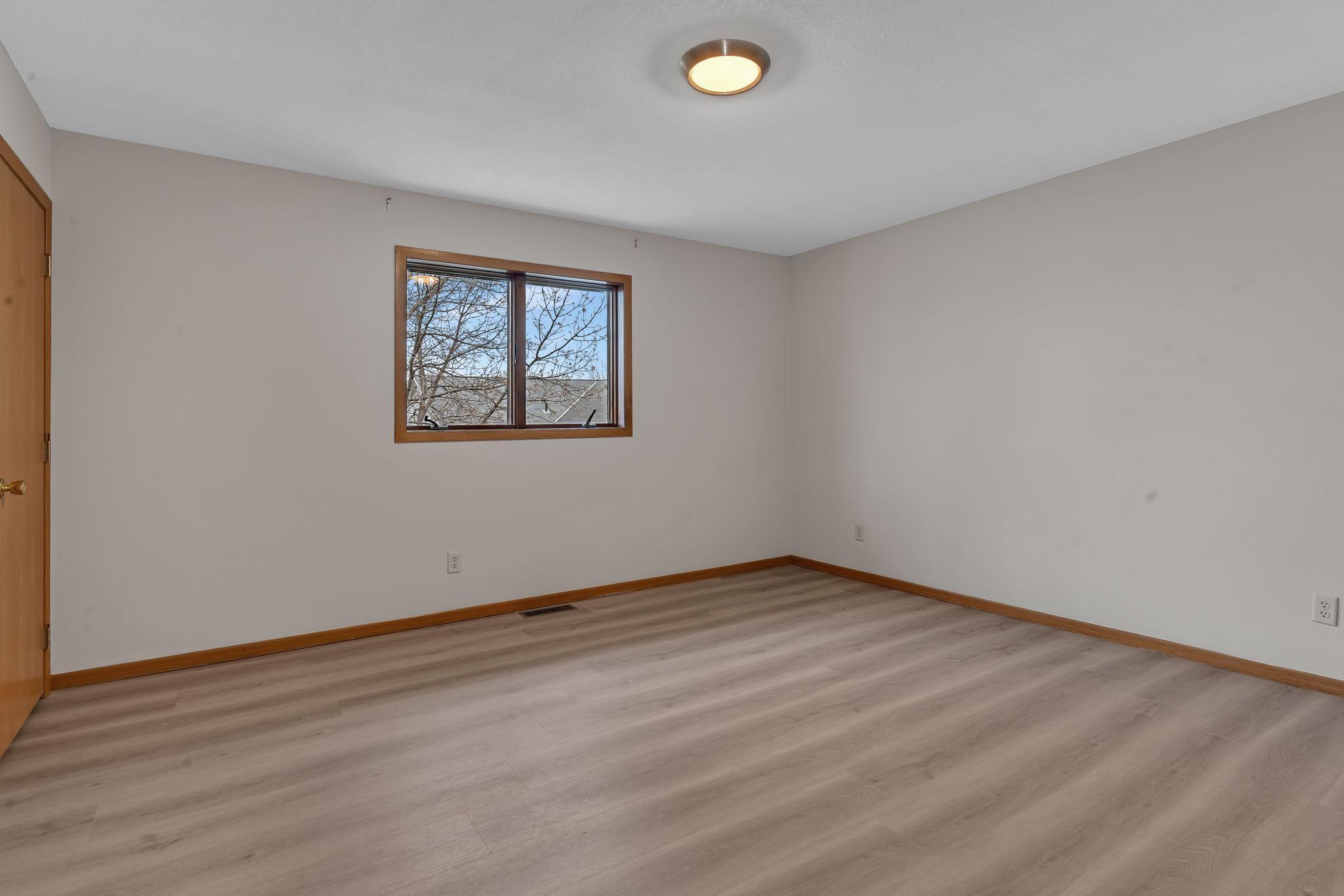 Main level primary bedroom!
