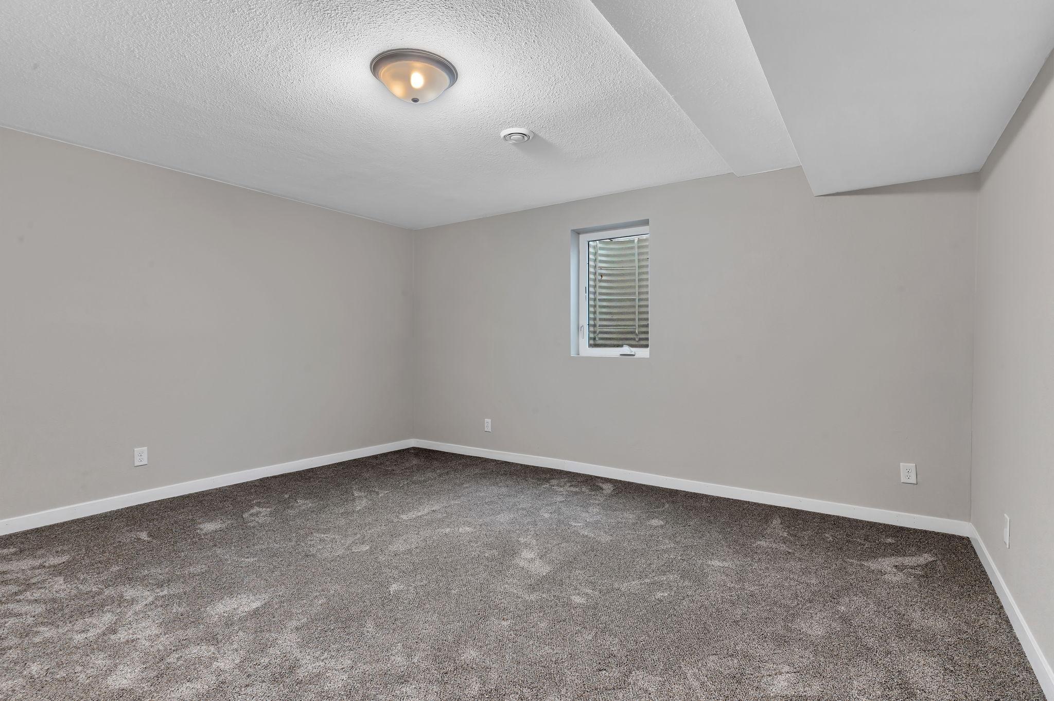 Lower level fourth bedroom!