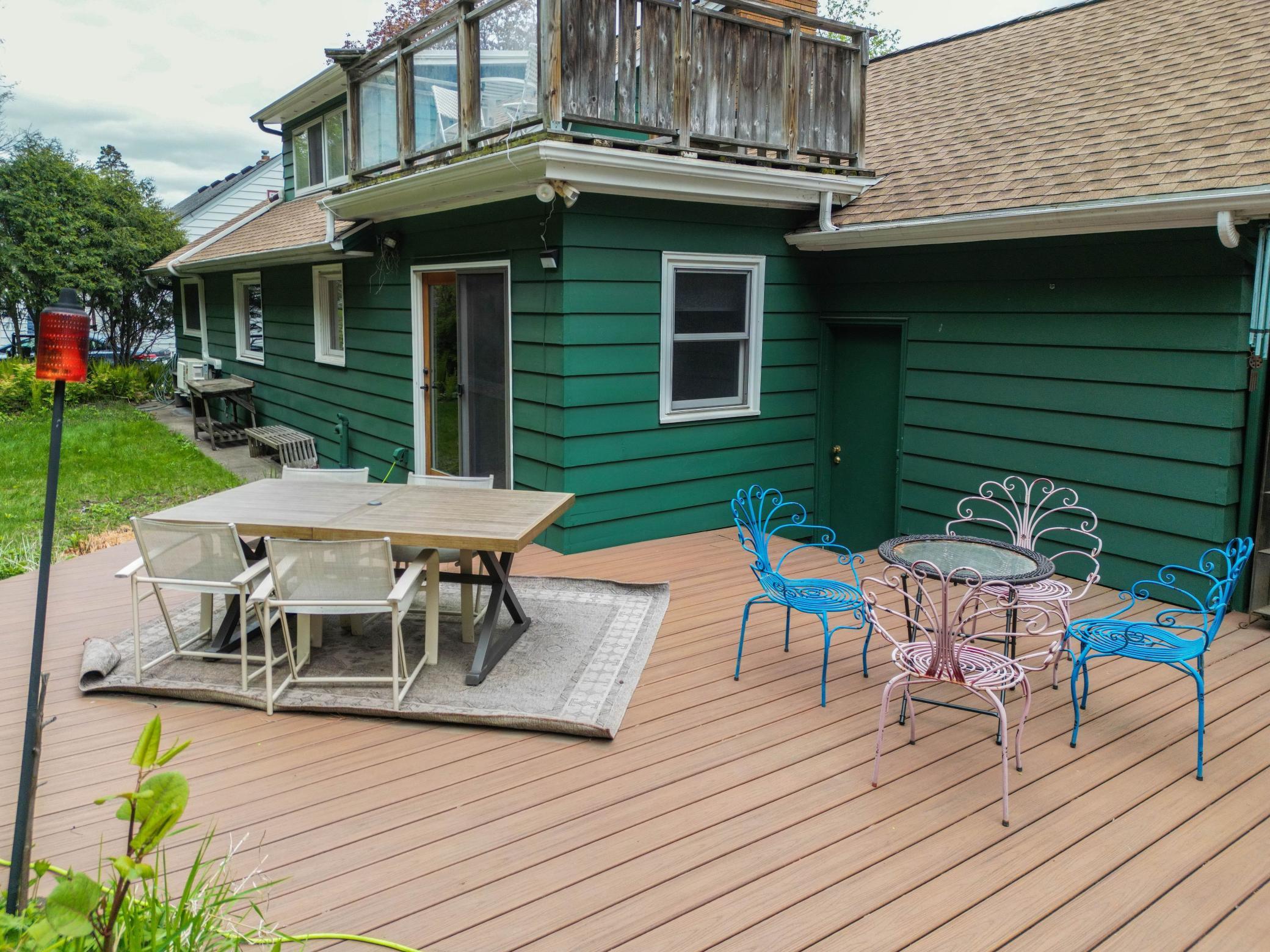 Trex Back Deck